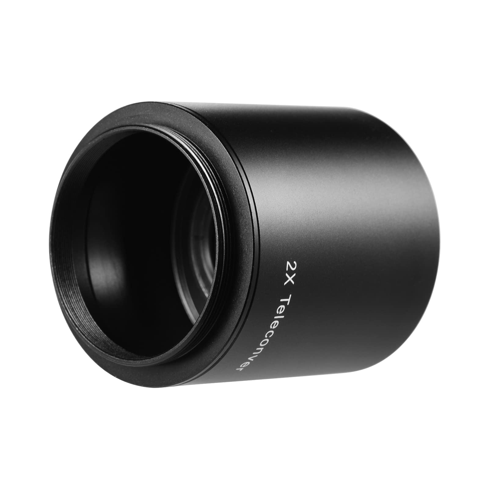 HUIOP Objectif de téléconvertisseur 2X Objectif de convertisseur de Mise au Point Manuelle pour objectifs de Montage en T de caméra 650-1300mm 500mm 420-800mm