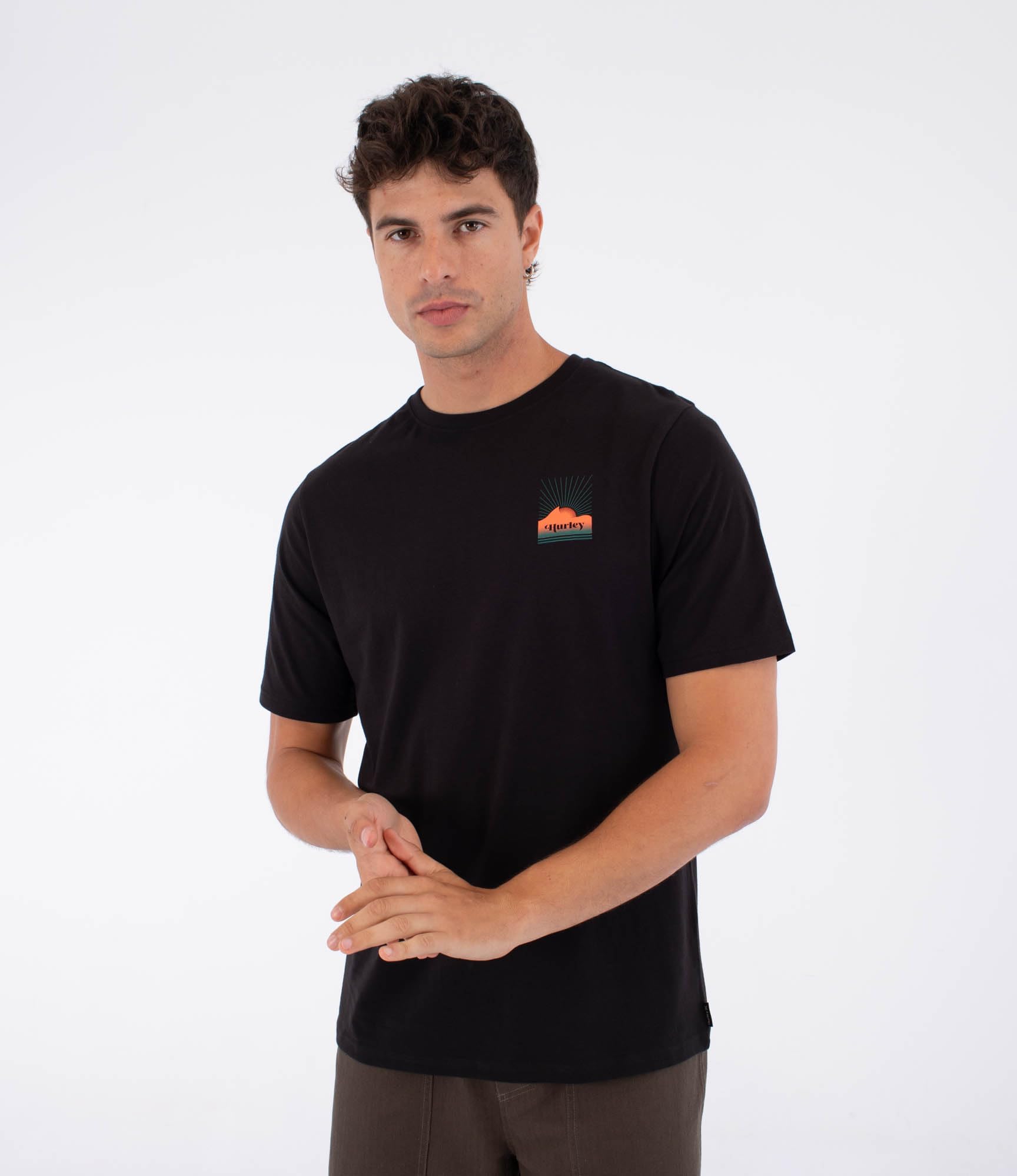 TEE SS Printing Press SURFWAR Black