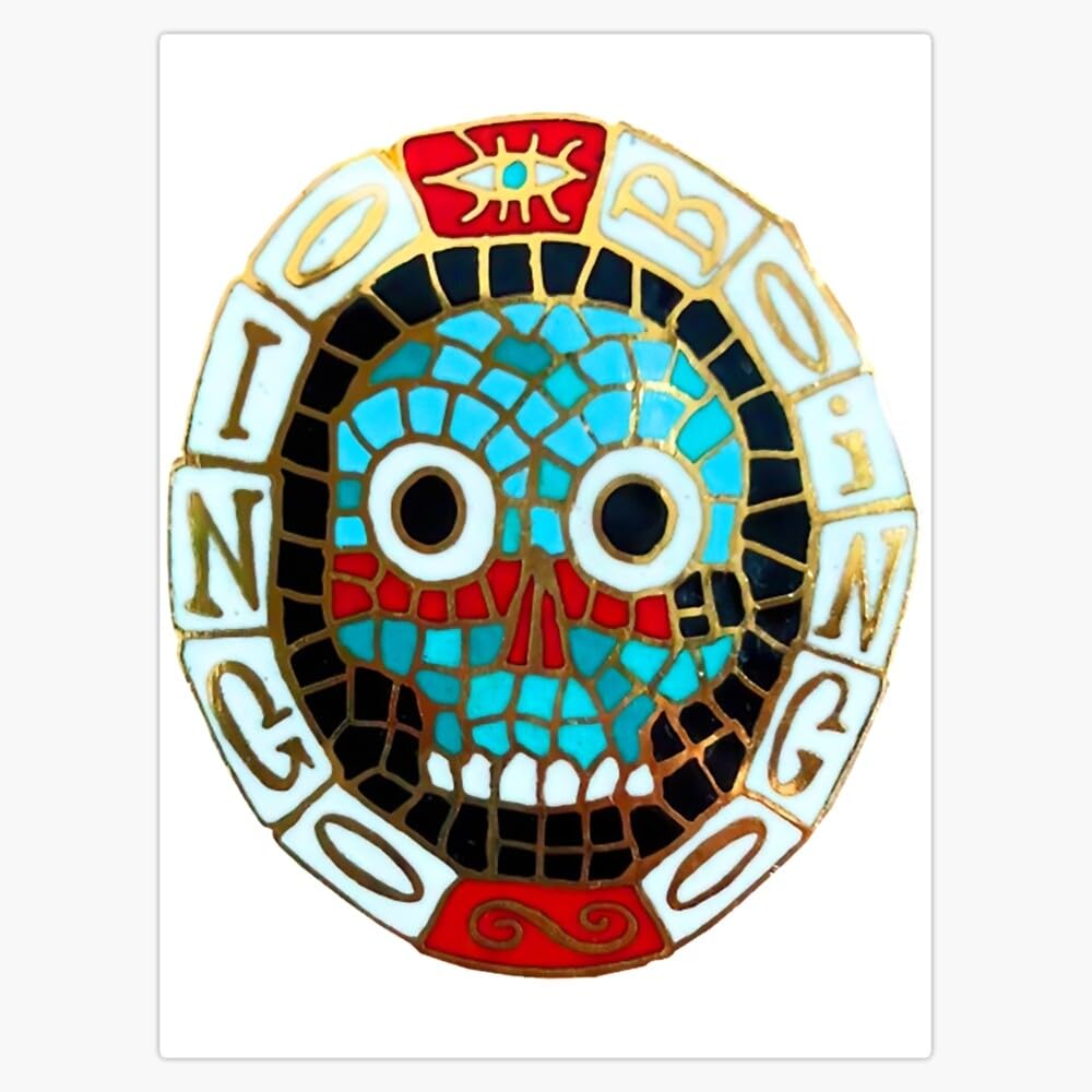 Oingo Boingo Oingo Boingo Window Water Bottle Bumper Sticker Decal 5"