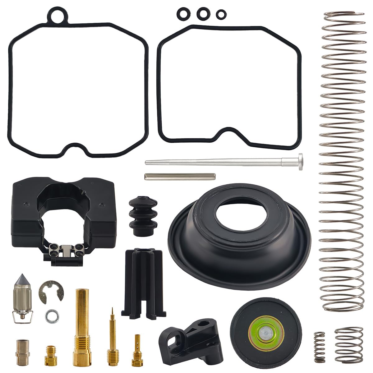 27421-99C Carburetor Rebuild Repair Kit Compatible with Harley Davidson Dyna Sportster 40mm XL883 XLH1200, Keihin HD CV40, 883 Roadster XL, Super