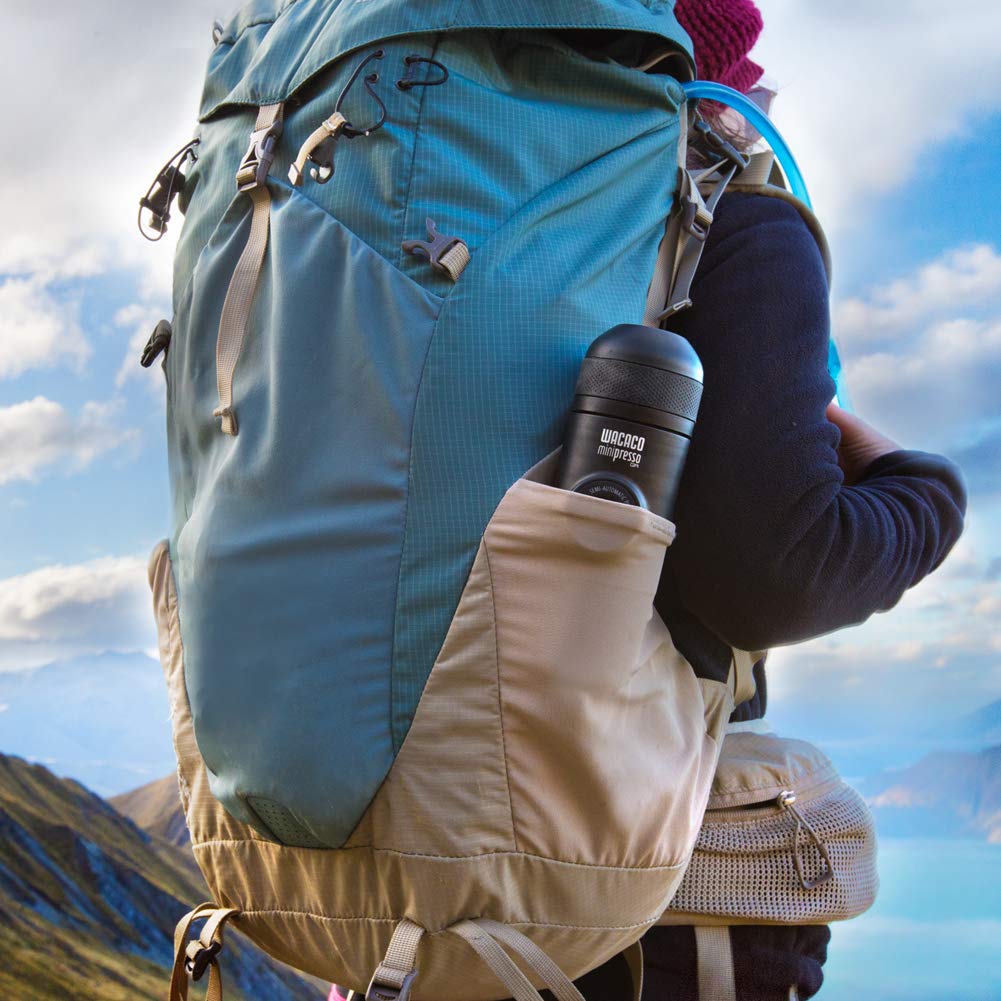 Wacaco Minipresso GR, Portable Espresso Machine, Compatible Ground