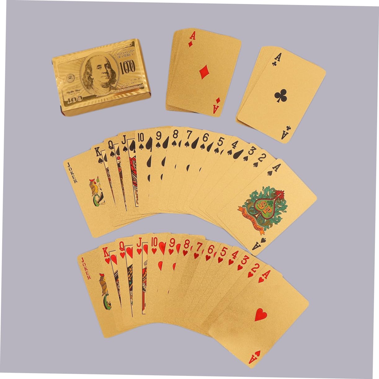 TOYANDONA 3sets Carte Da Poker Con Design Gioco Di Intrattenimento Per Casa e Ufficio Accessorio Divertente Per Serate Tra Amici