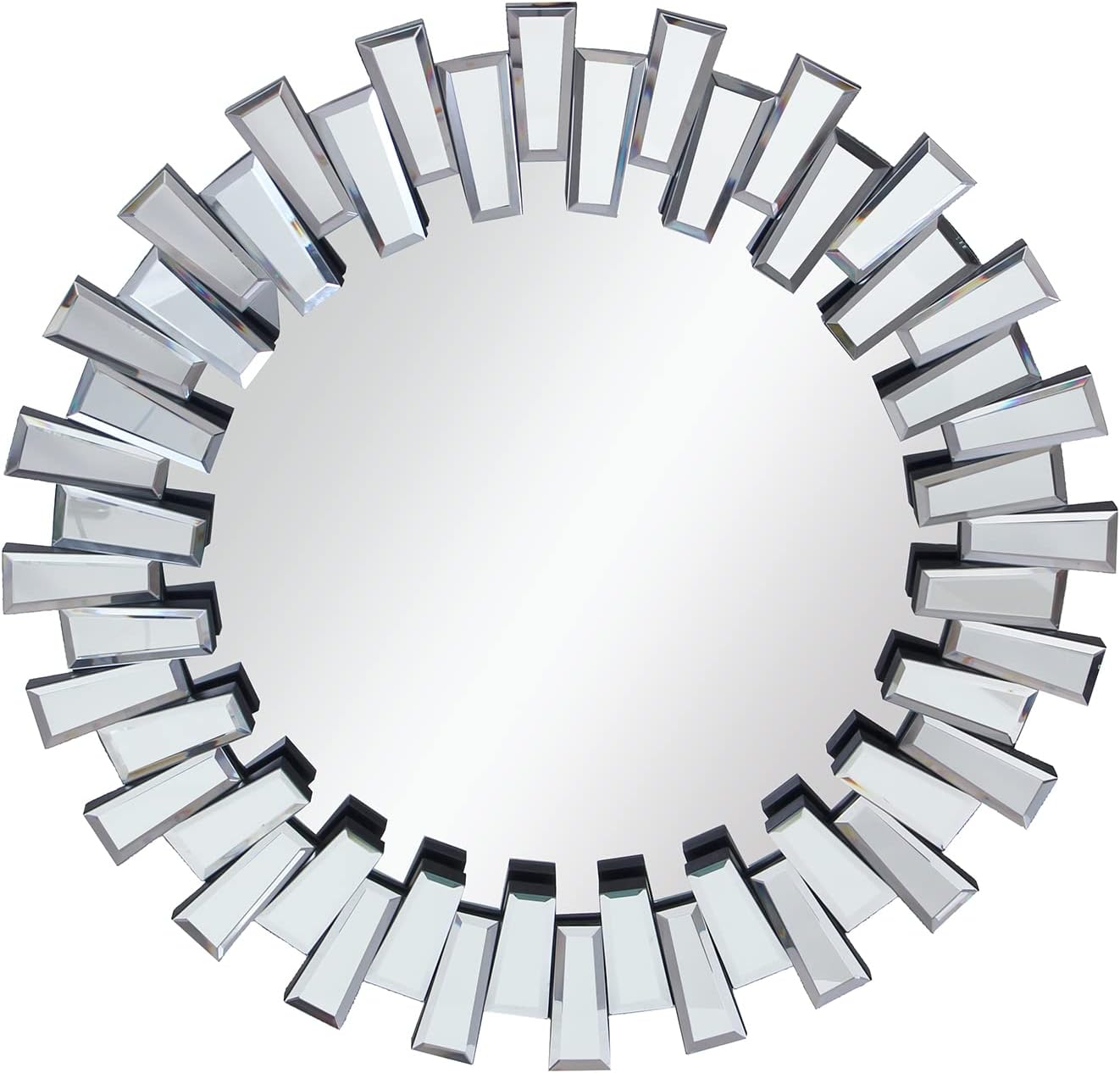 Christopher Knight Home Elaina Circular Wall Mirror, Clear