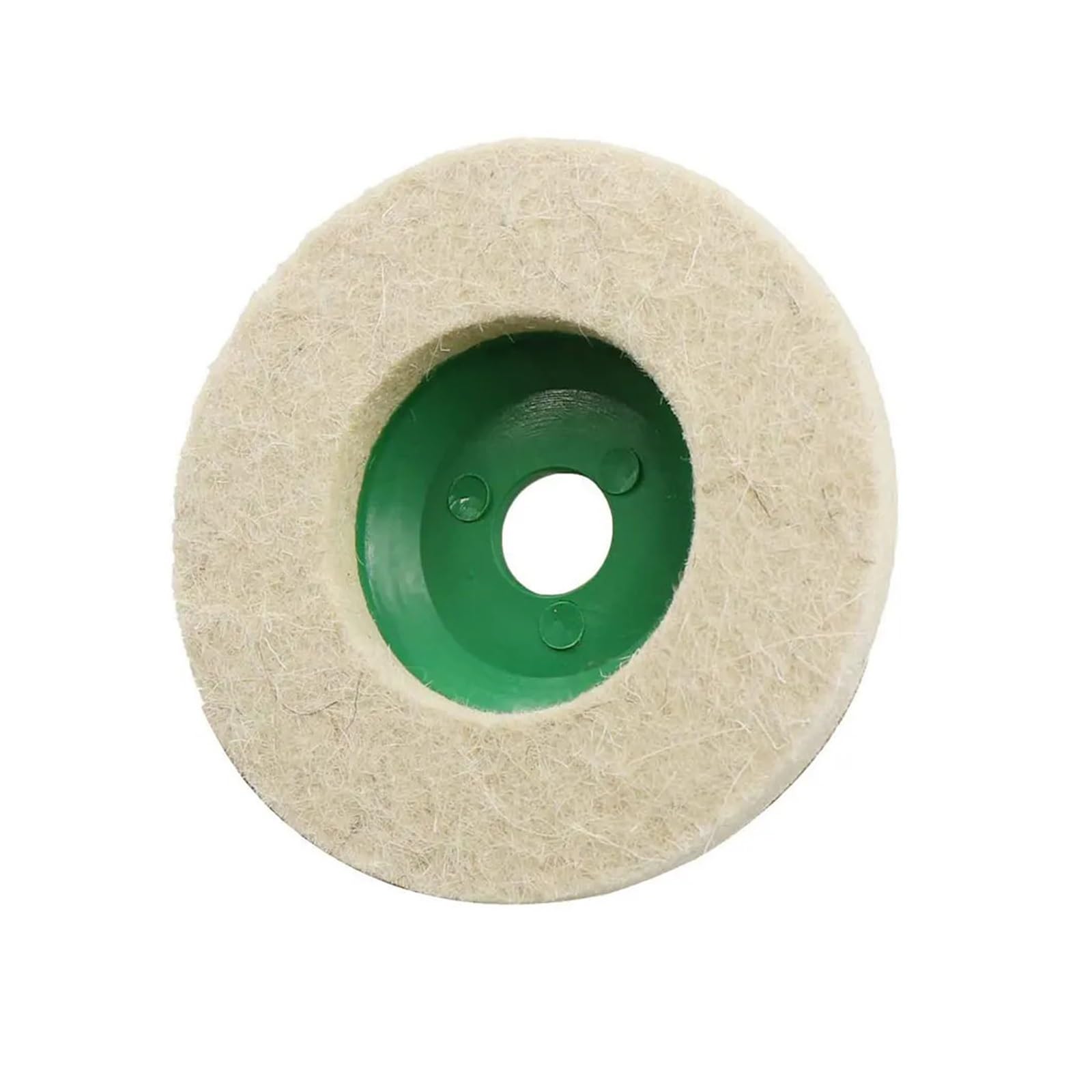 Discos pulidores de lana Disco de pulido de fieltro de lana de 125 mm, 5/50 unidades, disco de pulido de 4 pulgadas for coche, metal, mármol, vidrio y cerámica.(50PCS)