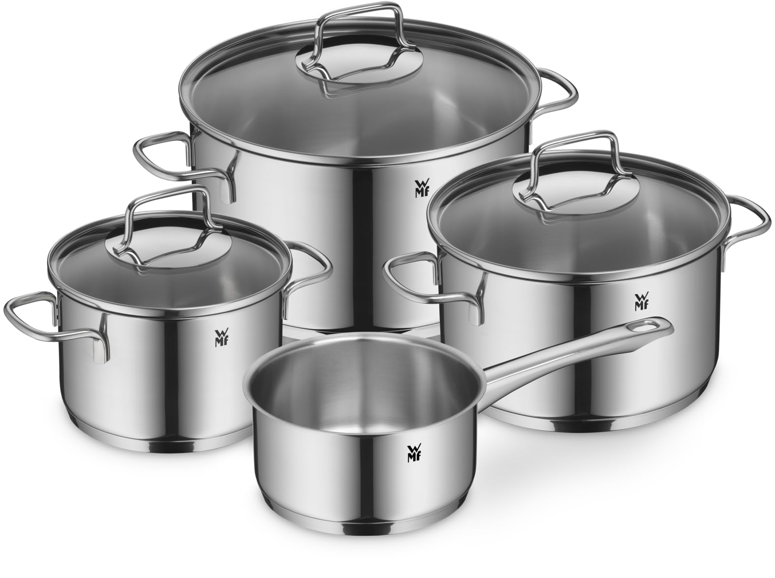 Amazon.com: WMF Astoria 4-Piece Cookware Set, Tall Pots with Lids