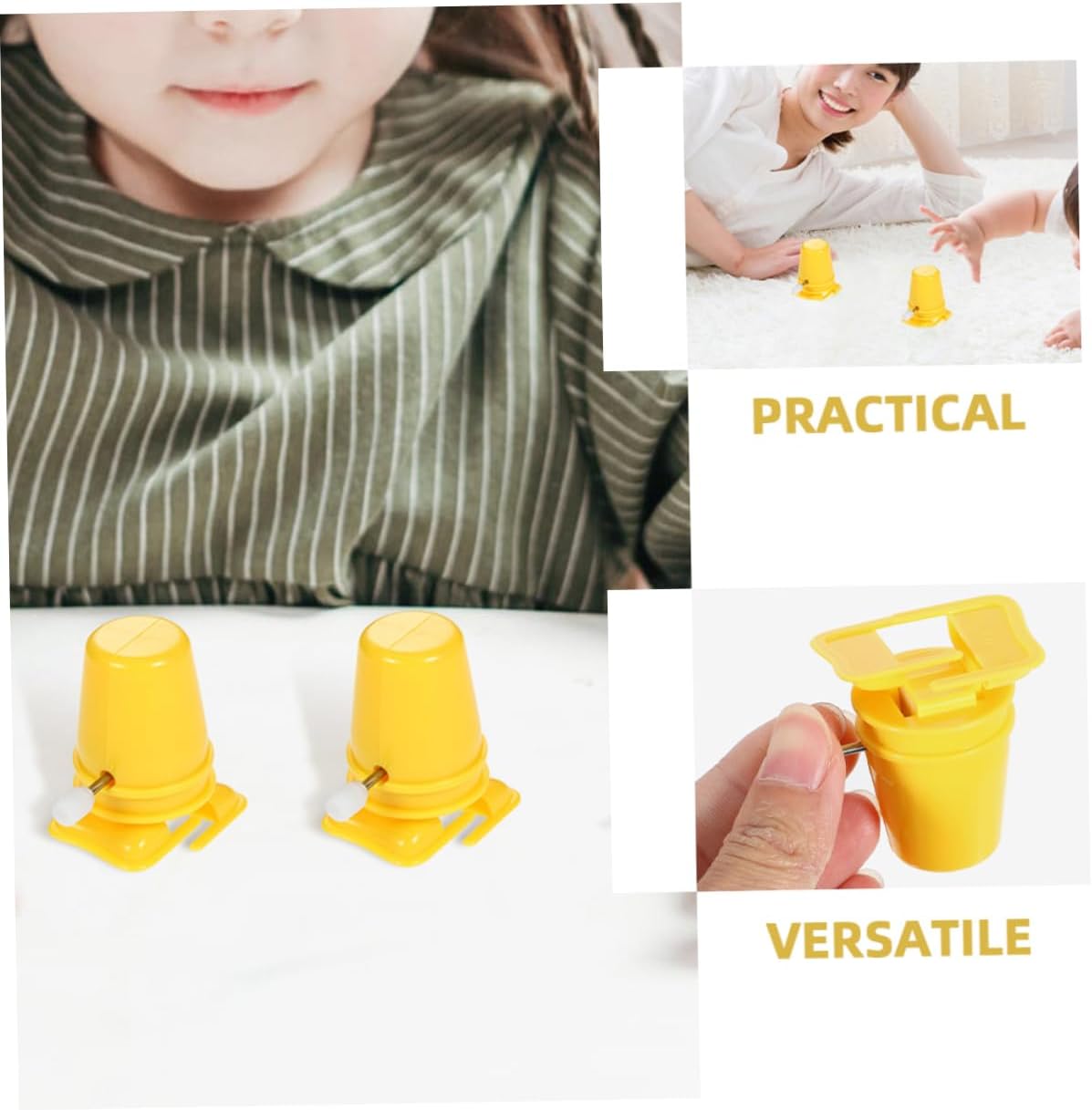 Amosfun 40pcs Plastic Movement Replacement Parts for Robot Projects Plaything Mechanism for Crafting and Educational Fun for Models and Wind-up Toys