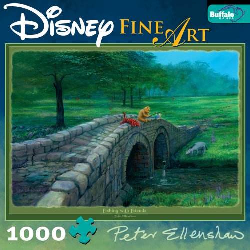 Buffalo Games Disney Fine Art: Fishing With Friends (Winnie)