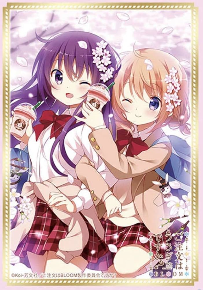 ご注文はうさぎですか？　キャラクタースリーブ ご注文はうさぎですか？ スリーブ 3種 サプライ】「ご注文は