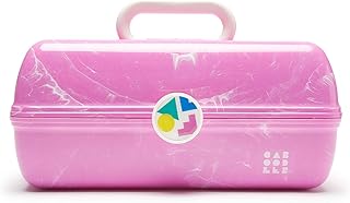 Caboodles On-The-Go Girl Retro Case, Bubblegum Marble