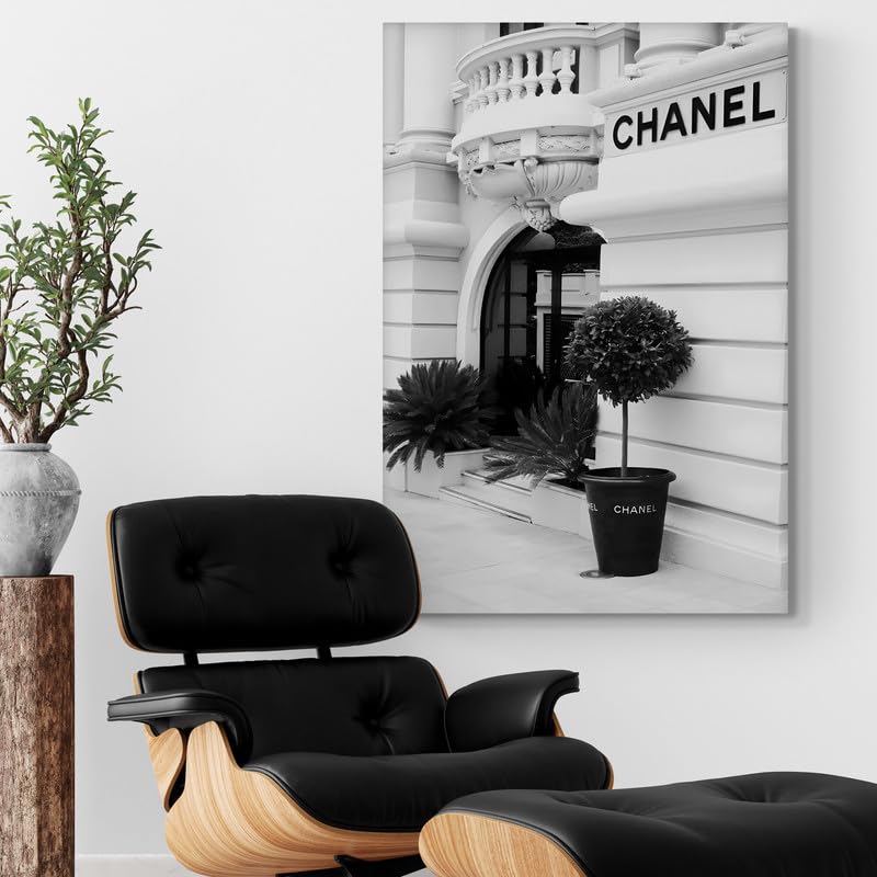 Œuvre D'art Murale Sur Toile Encadrée Noire « Inspiration » 30 X 40 | Brick