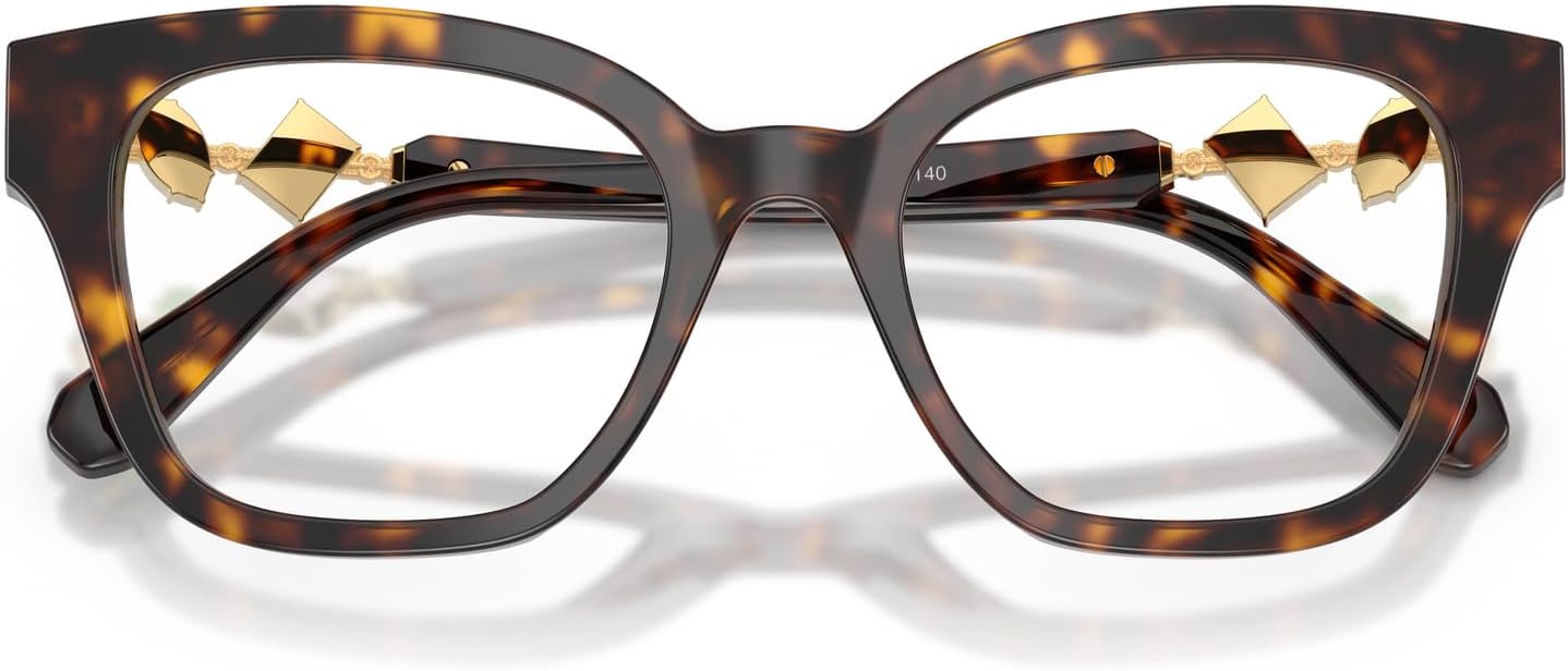 Swarovski womens Sk2048 Square Prescription Eyewear Frames