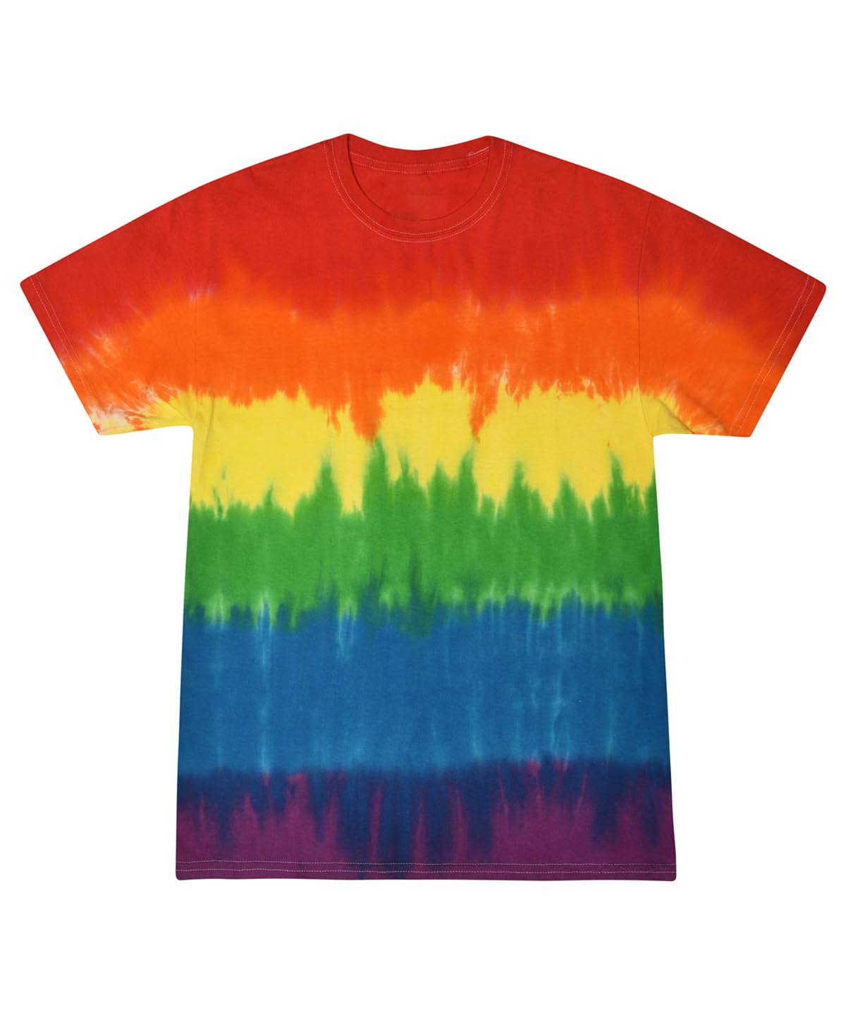 COOZO Unisex Tie-Dye T-Shirt - Pride - L
