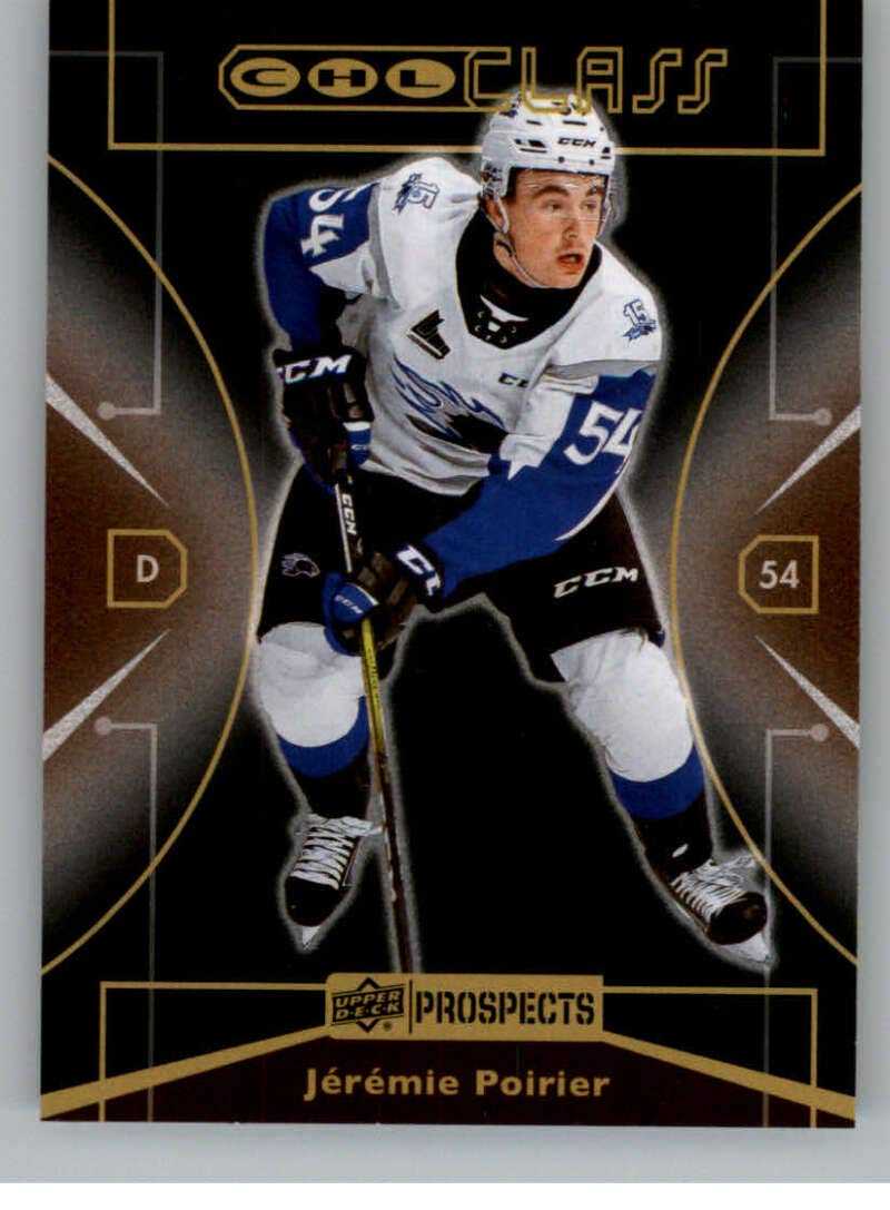 2019-20 UD CHL 1999-00 Class Retro Hockey #C-15 Jeremie Poirier Saint John Sea Dogs Official Upper Deck Canadian Hockey League Trading Card