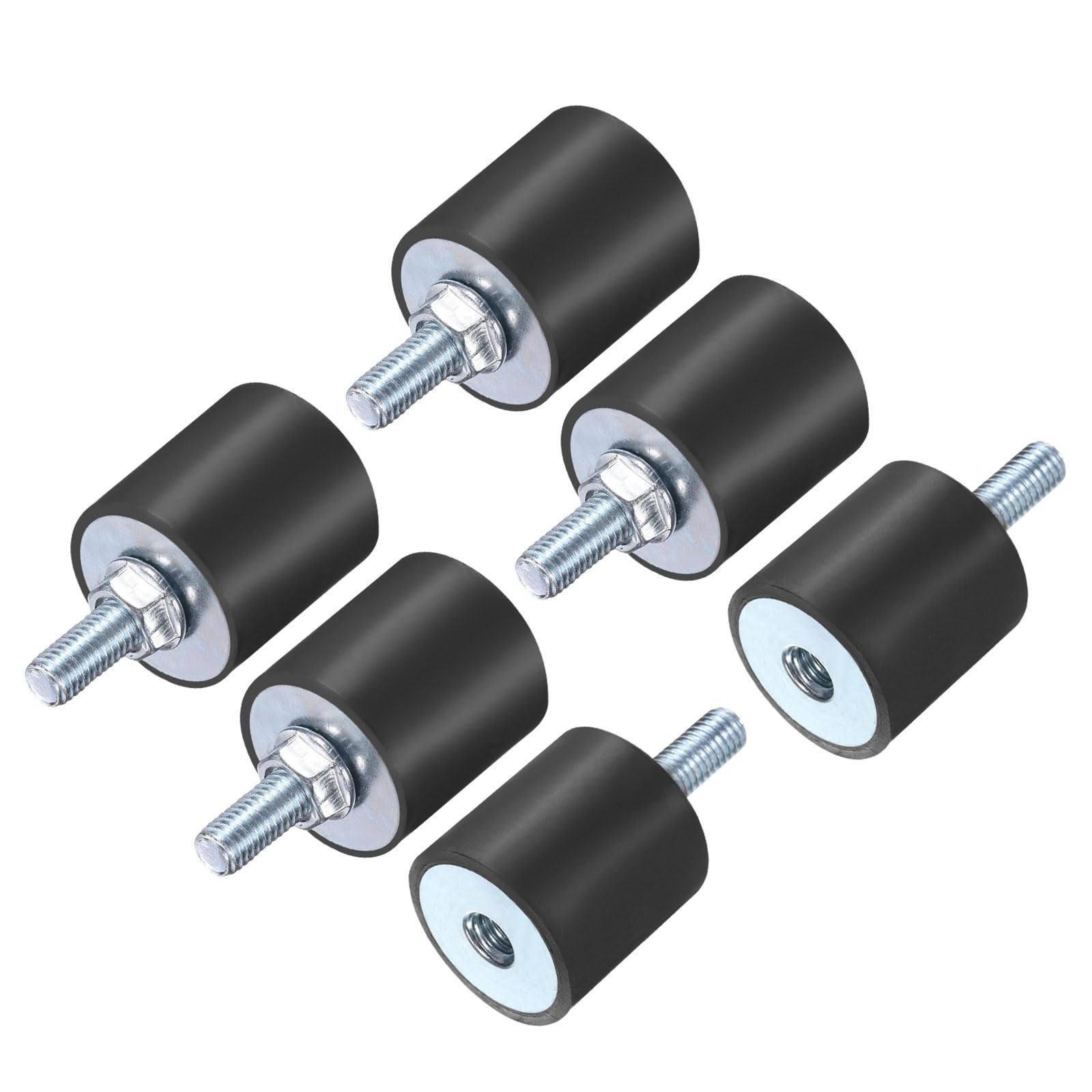 uxcell 4pcs M4x10mm Rubber Isolator Mounts with Studs 15x15mm — Amazon image 31