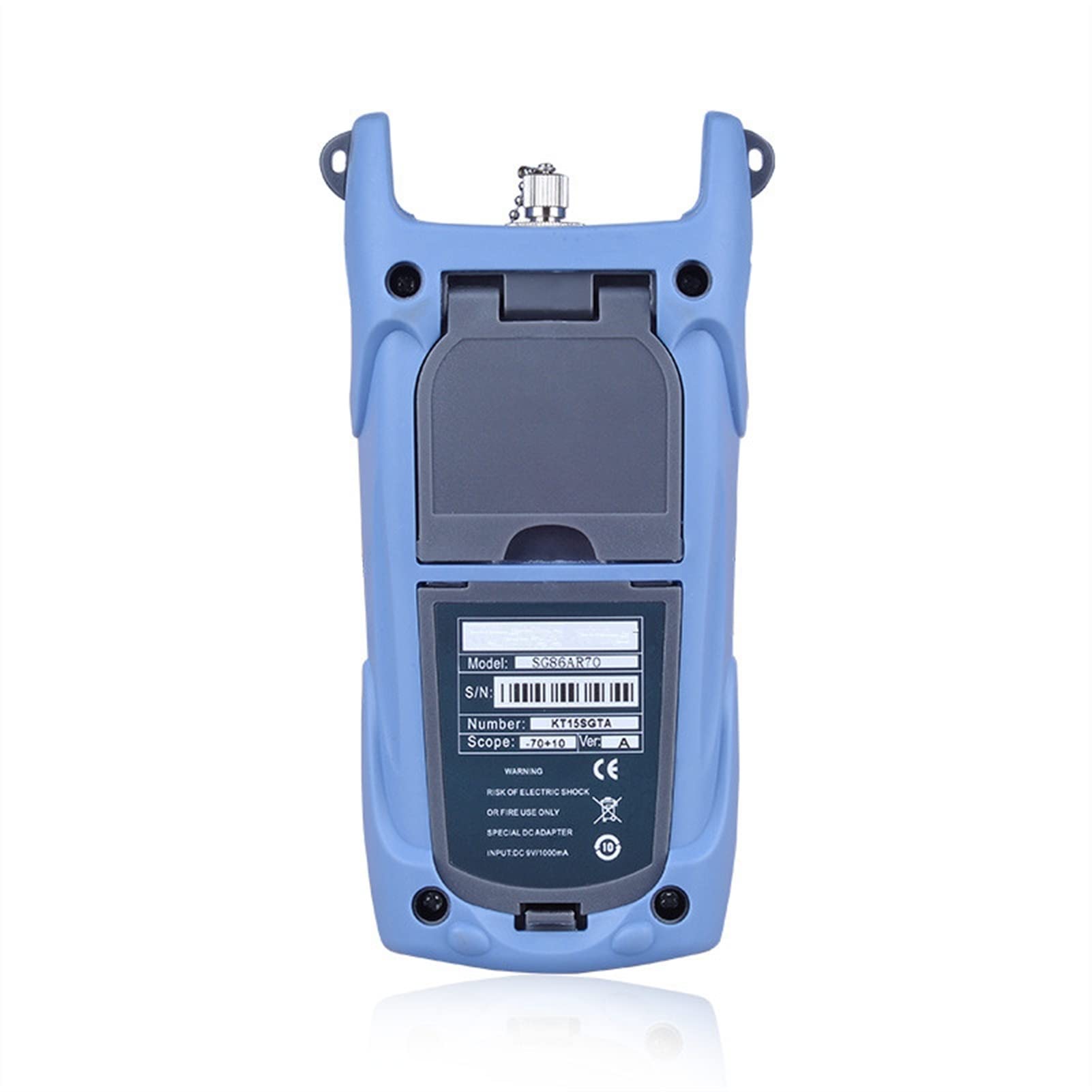 AmAzwi Netzwerktester Optischer Leistungsmessgerät Hochpräzise optischer Faser-Tester, optischer Dämpfungstest, Senden Fc/sc. Klar definierte Ergebnisse
