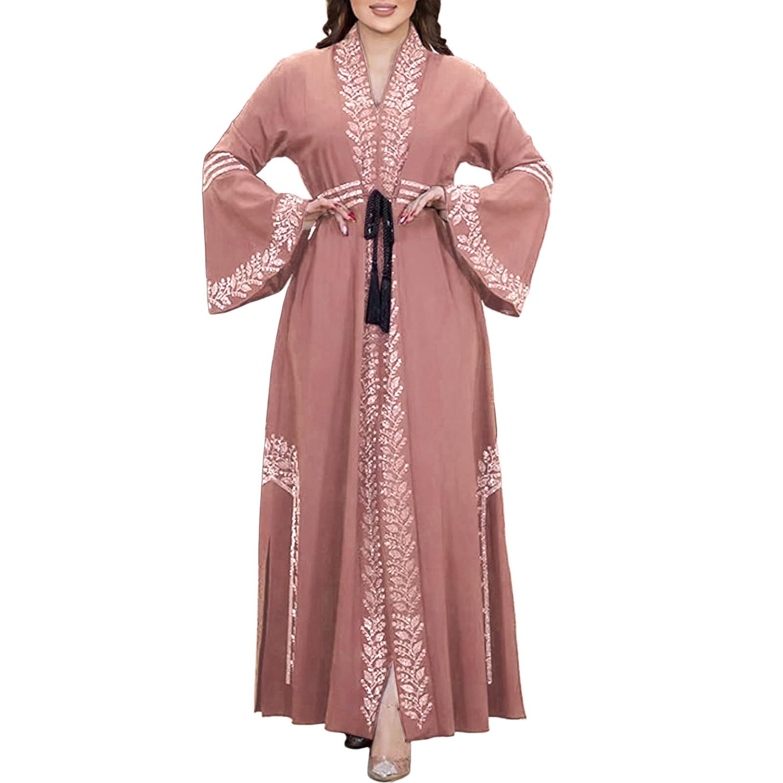 Generisch Muslimische Gebetskleidung mit Langen Ärmeln für Damen (XL)