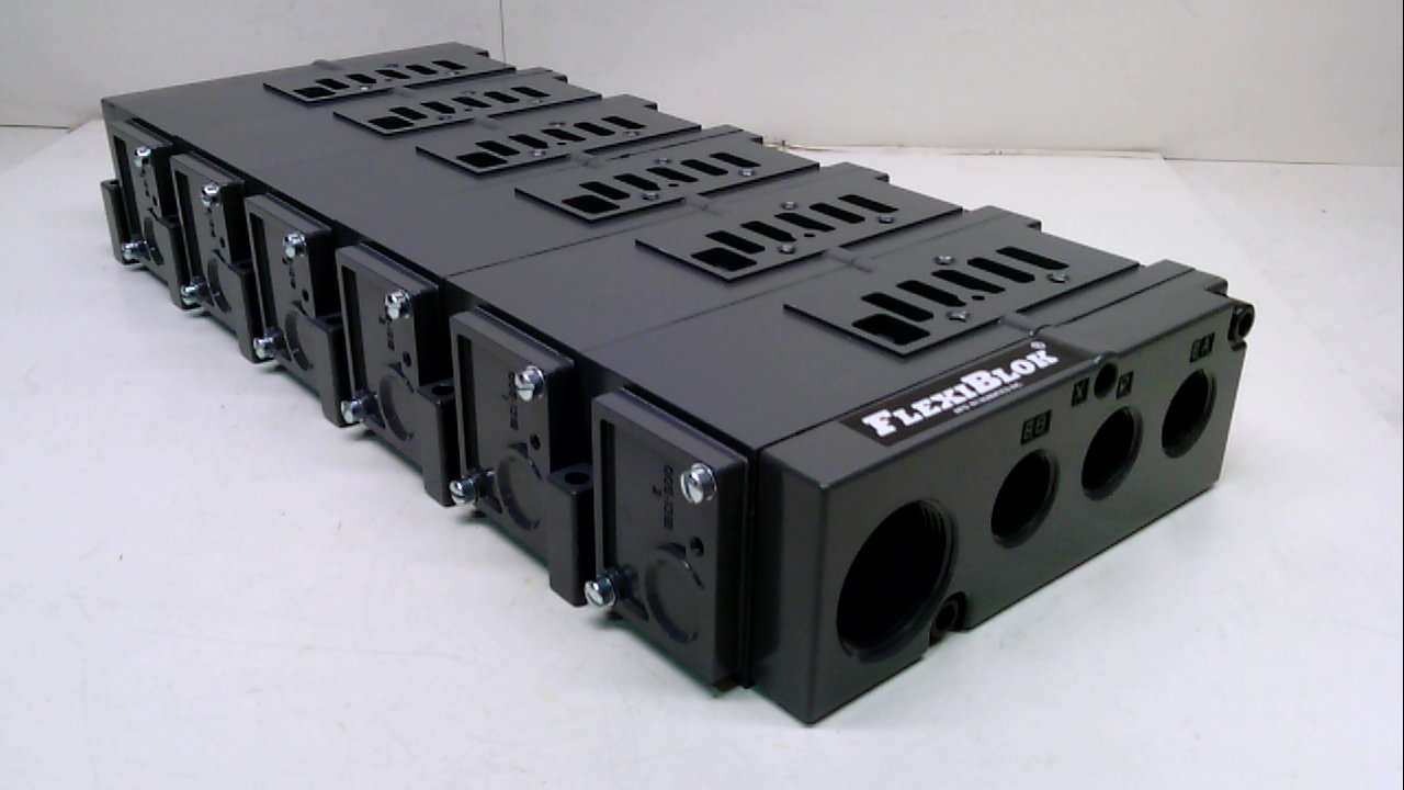 Numatics 92337, Manifold Assembly, 6 Slots, 92337