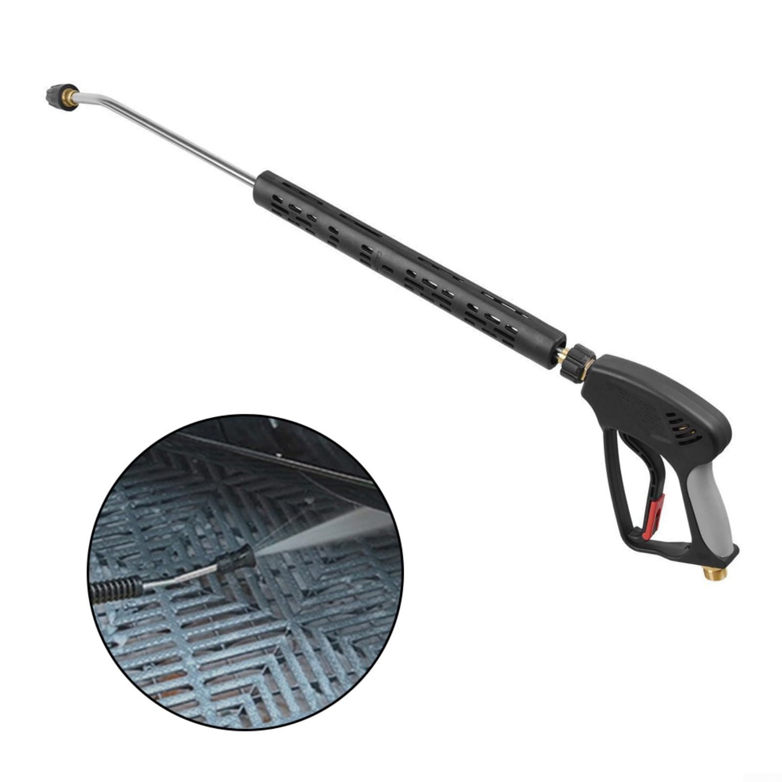 Pistola Per Idropulitrice Ad Alta Pressione, 4000 PSI, Attacco M22  14 Mm E Attacco Rapido Karcher Con 5 Ugelli Per Lacqua Per Il Lavaggio Dellauto 84488128