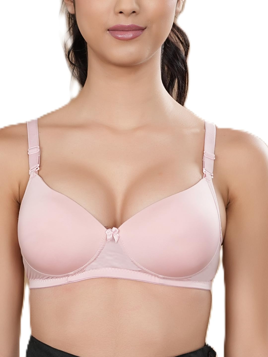 eve's beauty Women's Seamless Padded Bra | Push-up Bra | Detachable Straps-picture-6