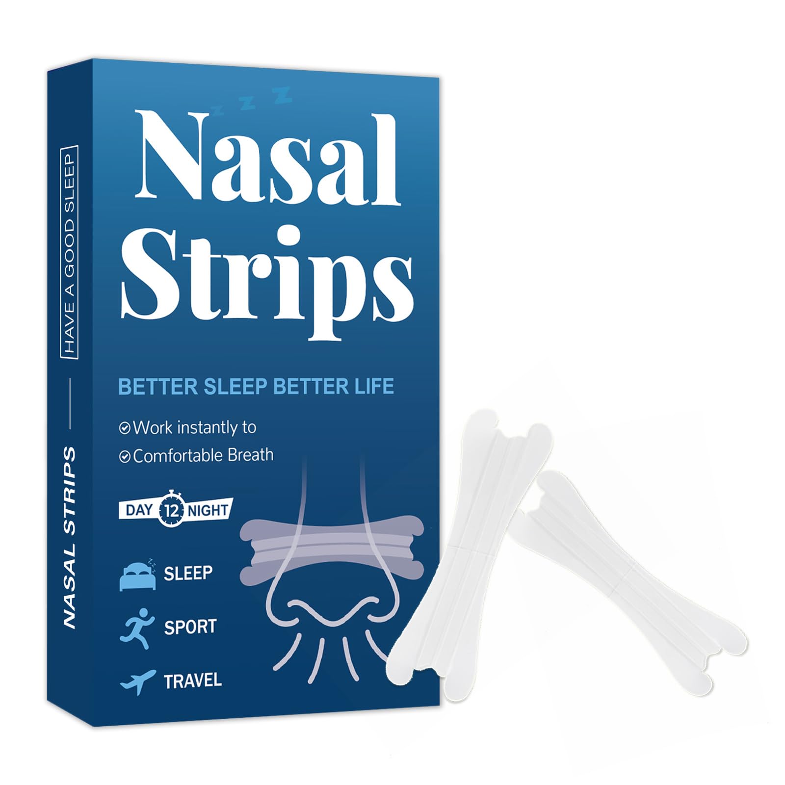 Nasal Strips Clear Nose Strips 120