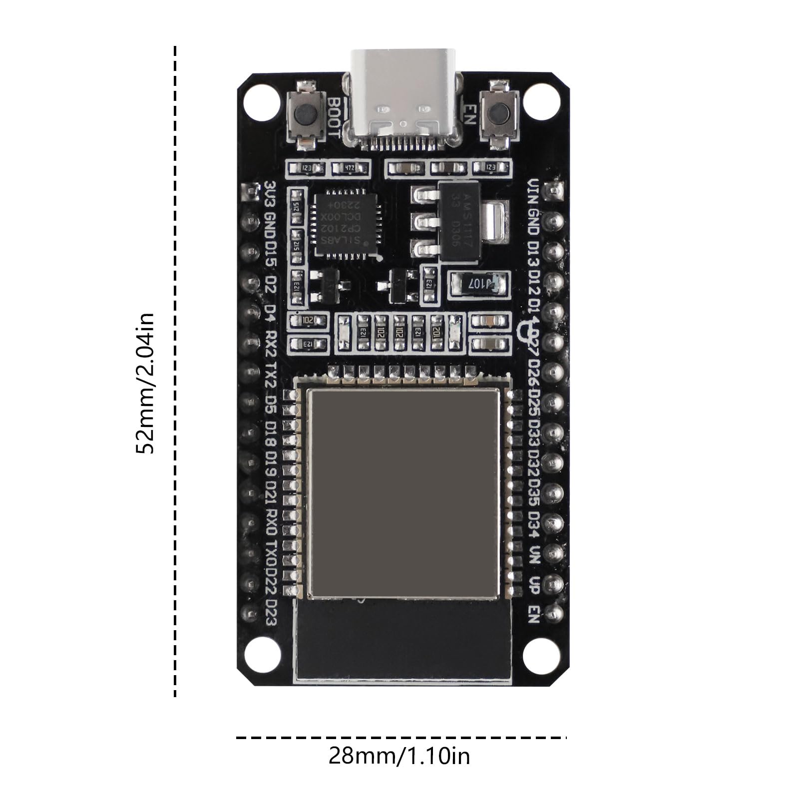 Scheda Di Sviluppo ESP32 -32D Modulo Bluetooth WiFi Wireless Consumo Energetico Ultrabasso Dual Core 30Pin ESP 32 Per Smart Home ﻿  44