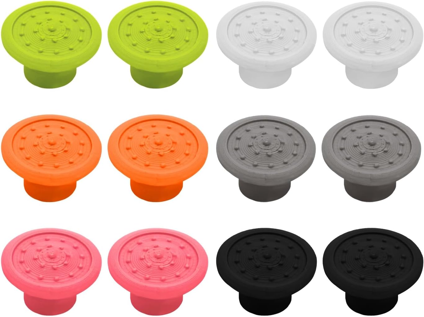 Thumbstick Caps Compatible with Legion Go S, Anti-Slip Joystick Covers Replacement, for Handheld Console Gaming (Gray-Convex) image 5
