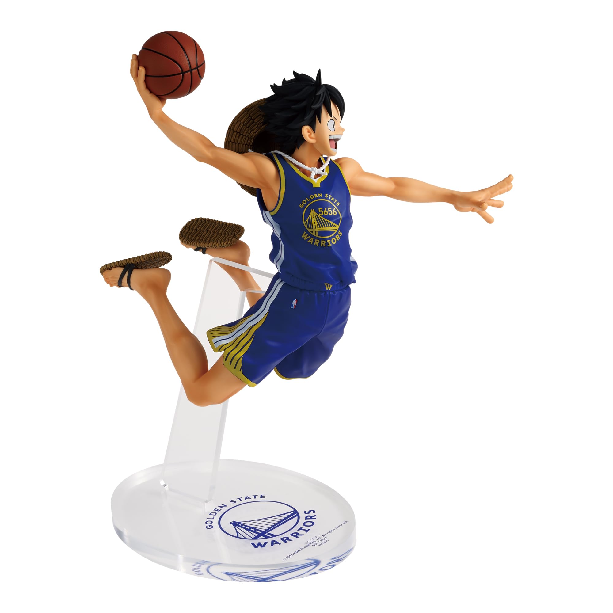 【最安値】ワンピース ゴールデンステイトウォリアーズ ルフィ　フィギュア Amazon.co.jp: ONE PIECE ×NBA MASTER STARS PIECE THE MONKEY.D.LUFFY