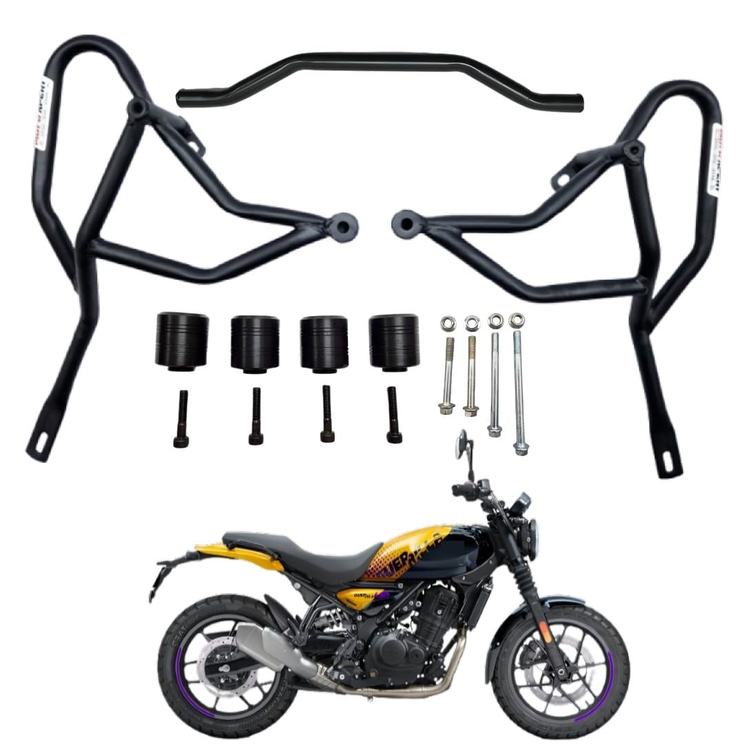 Guerrilla 450 Double Slider Heavy Duty Bike Crash Guard-image-45