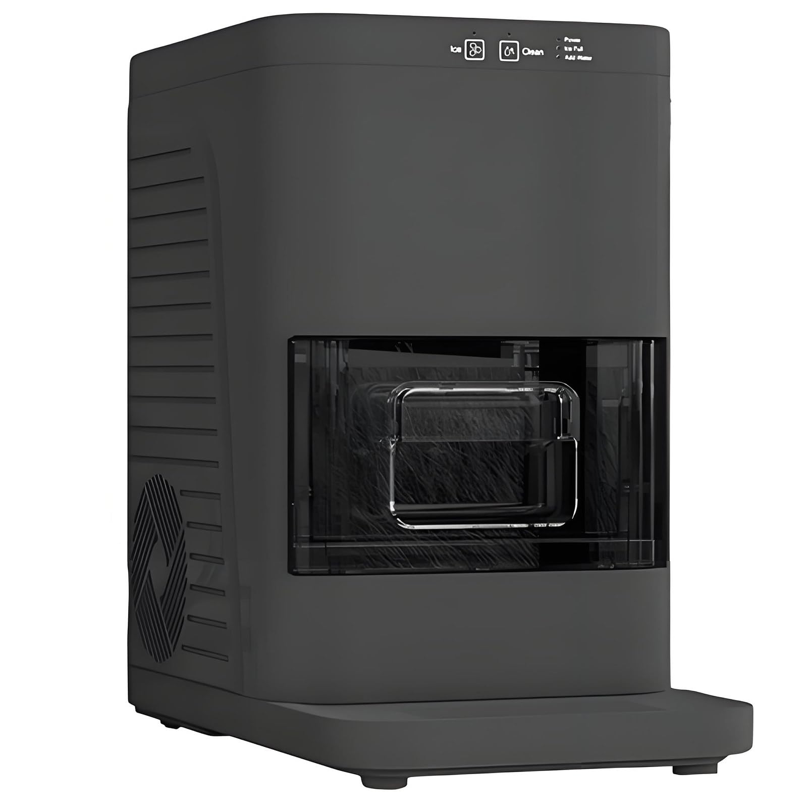 Macchina per cubetti di ghiaccio, fabbricatore di sfere di ghiaccio portatile da 180 W, serbatoio dell'acqua da 1,2 litri, produce 2 sfere di ghiaccio grandi da 50 mm per ciclo, funzione di autop