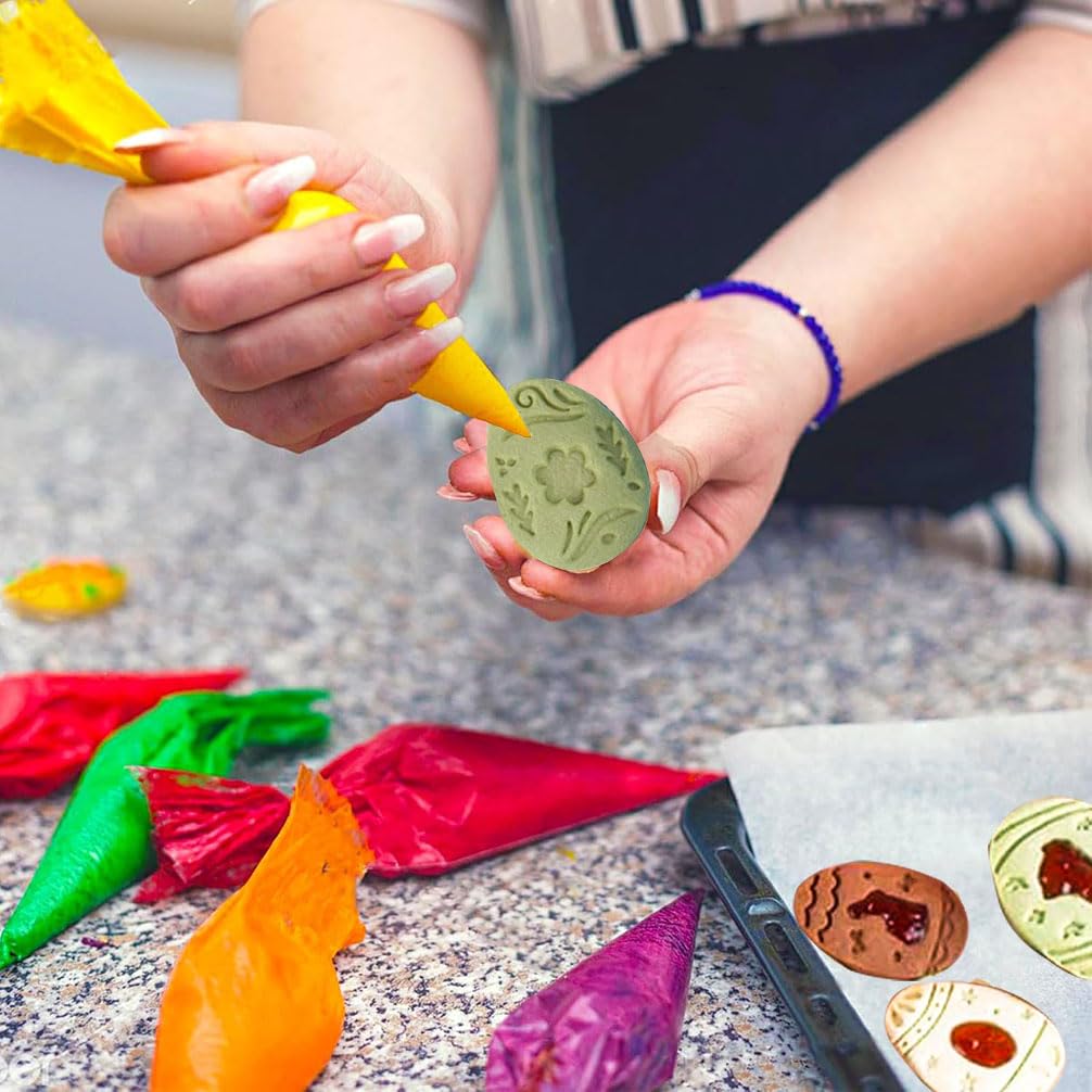 9 moldes para galletas de Pascua (con 30 bolsas de Pascua)