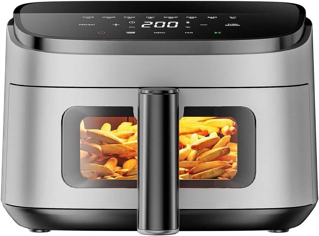 Air Fryer with Space Saving Design, 5 Quart Capacity Air Fryer with Space Saving Design, 5 Quart Capacity