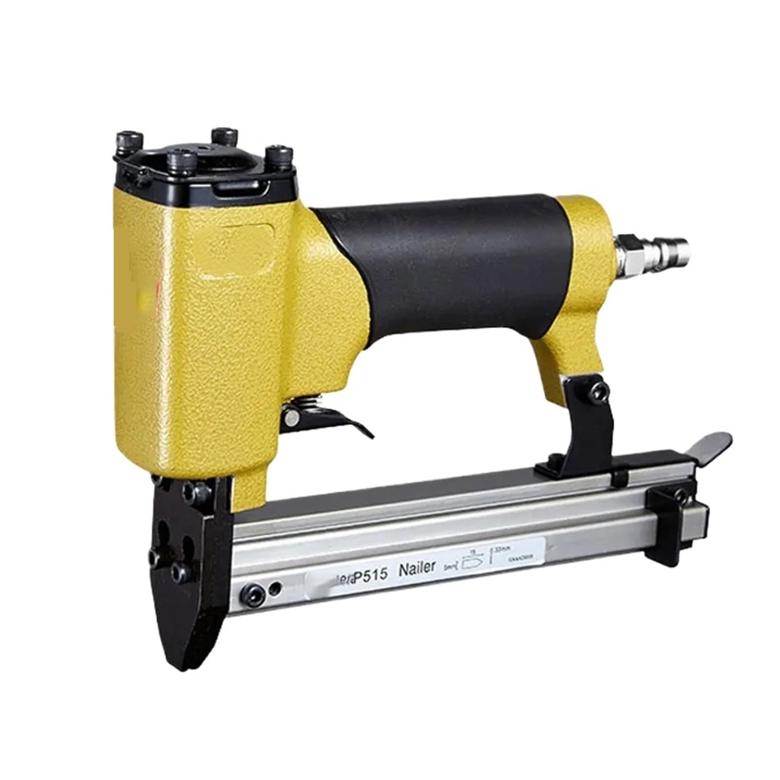 PIGENEQW Oil-Free Pneumatic Staple Gun Heavy-Duty Stapler Air Pneumatic Frame Gun P515 Nailer Nails Tools Tacker Gun