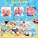 Magnetic Reusable Water Balloons, Refillable Water Toys Balloons Quick Fill Self Sealing, Splash Bomb Water Balls Summer Toys for Kids, Pool, Outdoor Water Play Game, Summer Fun Party, 12 Pack