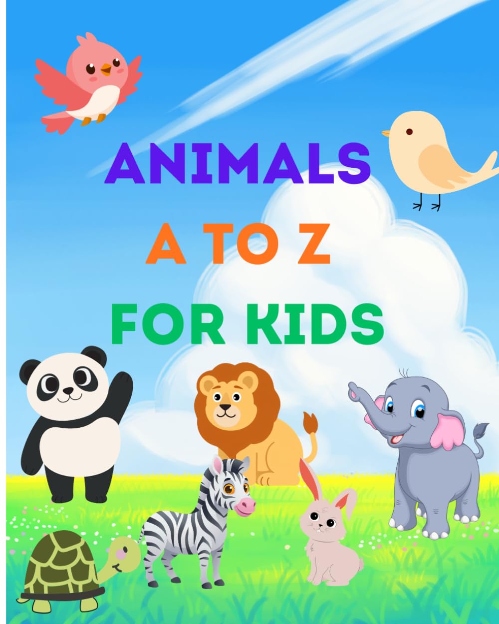 Animals A to Z for Kids: My First ABC book