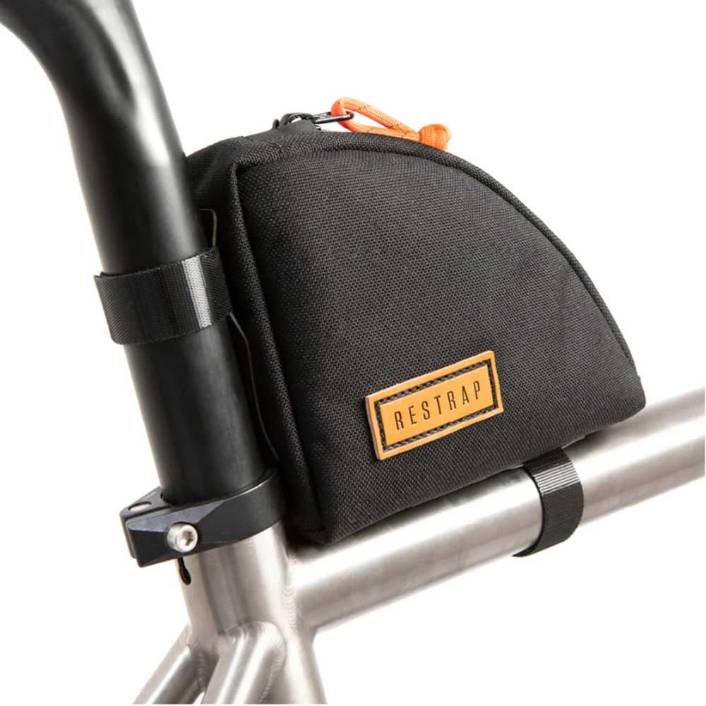 Restrap Rear Top - Bolsa de Tubo Superior para Adulto, Unisex, Color Negro
