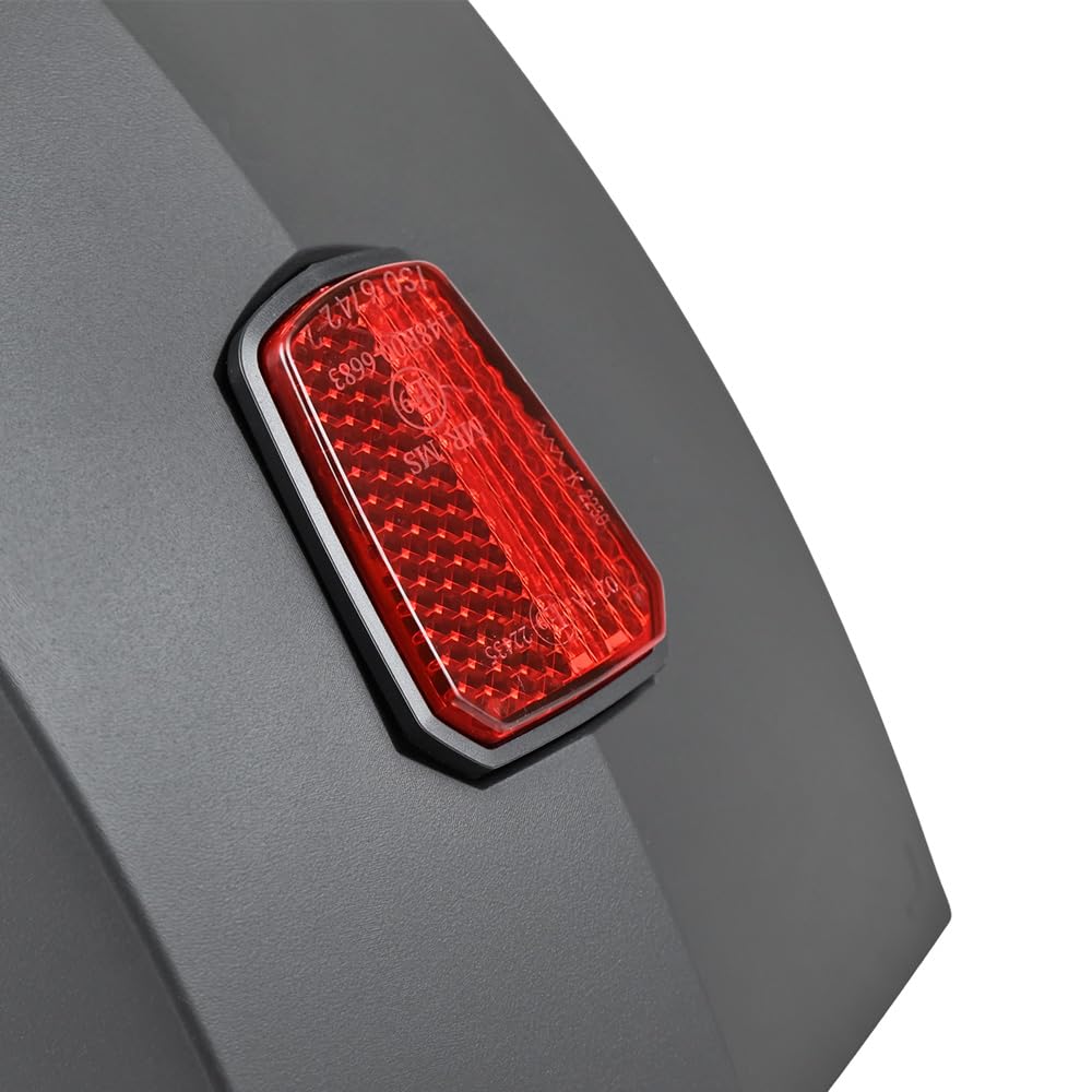 Guardabarros Trasero con reflectores para Scooter eléctrico Kukirin G2/G4
