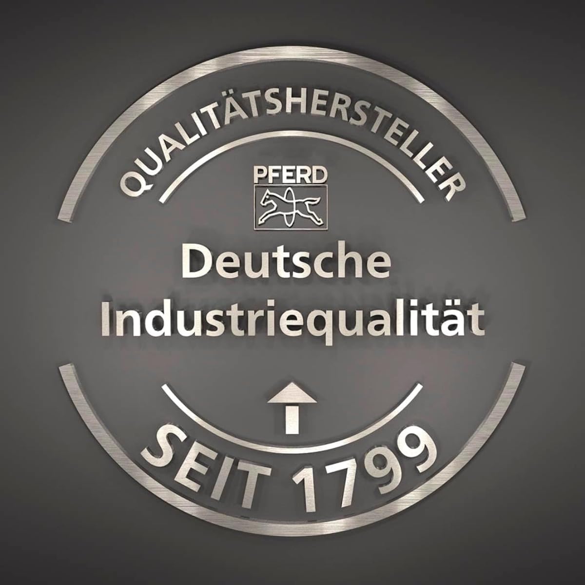 PFERD TOOLS COMBICLICK-Set, 19-teilig, Fiberschleifer, Filz- und Vlieswerkzeuge, Außen-ø 125 mm, Gewinde M14, inkl. Stützteller, 49350072 – für die Oberflächenbearbeitung von grob bis spiegelpoliert