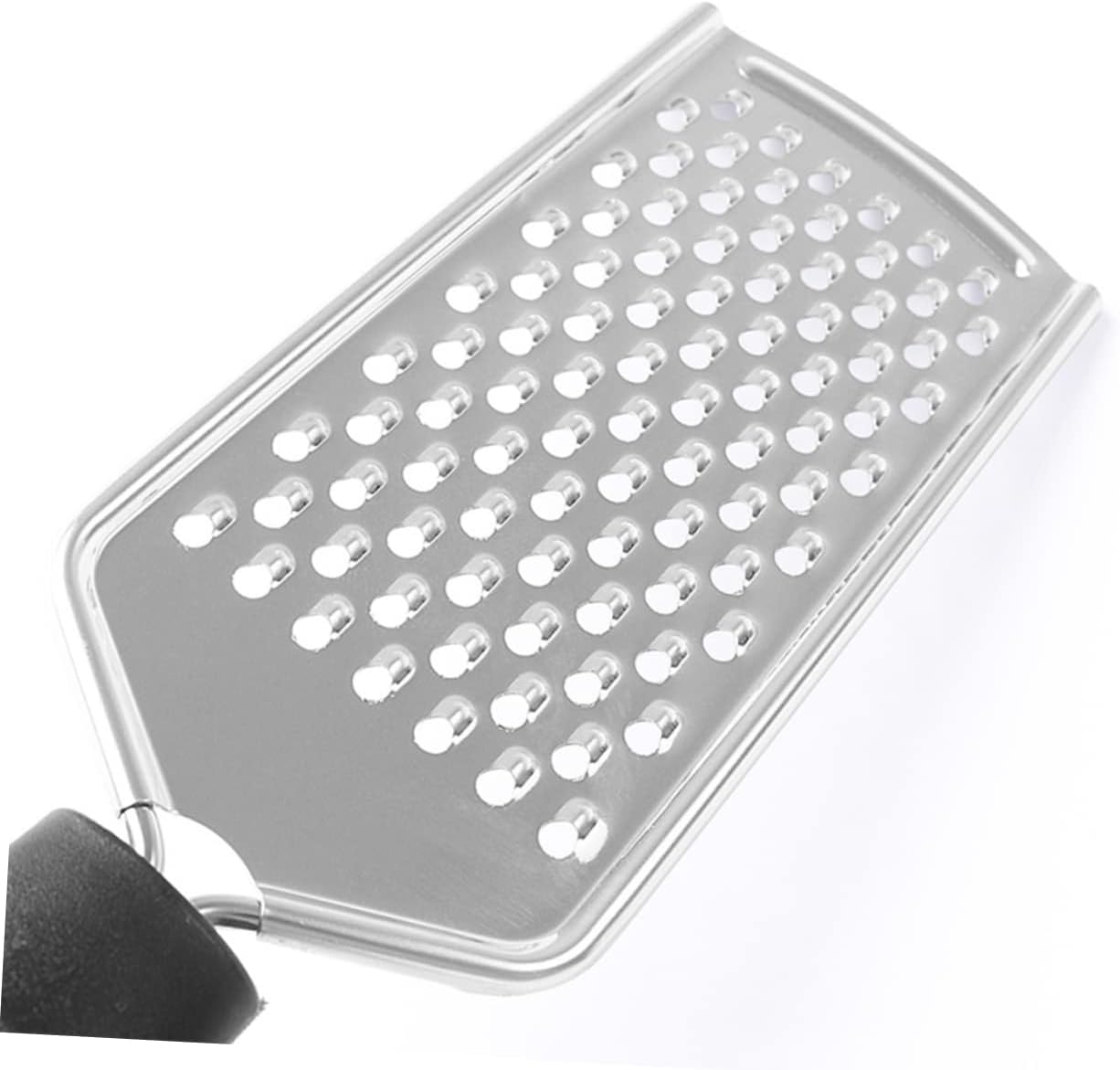 MAGICLULU 3Pcs Stainless Steel Cheese Grater Set with Handheld Razor Blade Graters for Cheese Vegetables Nuts Fruits Ergonomic Non-Slip Grip for Home Kitchen Use 9.25X2.20X2.36In