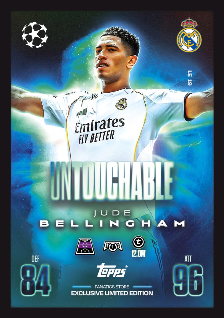 Topps UCC Match Attax Extra 2026 Mega Tin Blitzballers 48 kart 3 karty Blitzballers LE