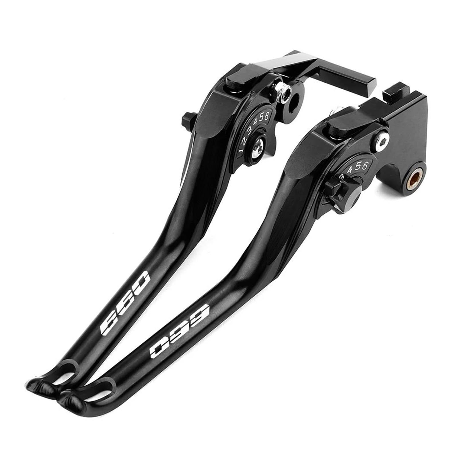 ZCPOPKNHNZ for Triumph for Trident 660 2021-2024 2025 2026 CNC Motorcycle Adjustable Brake Clutch Levers Handle Accessories(Black)