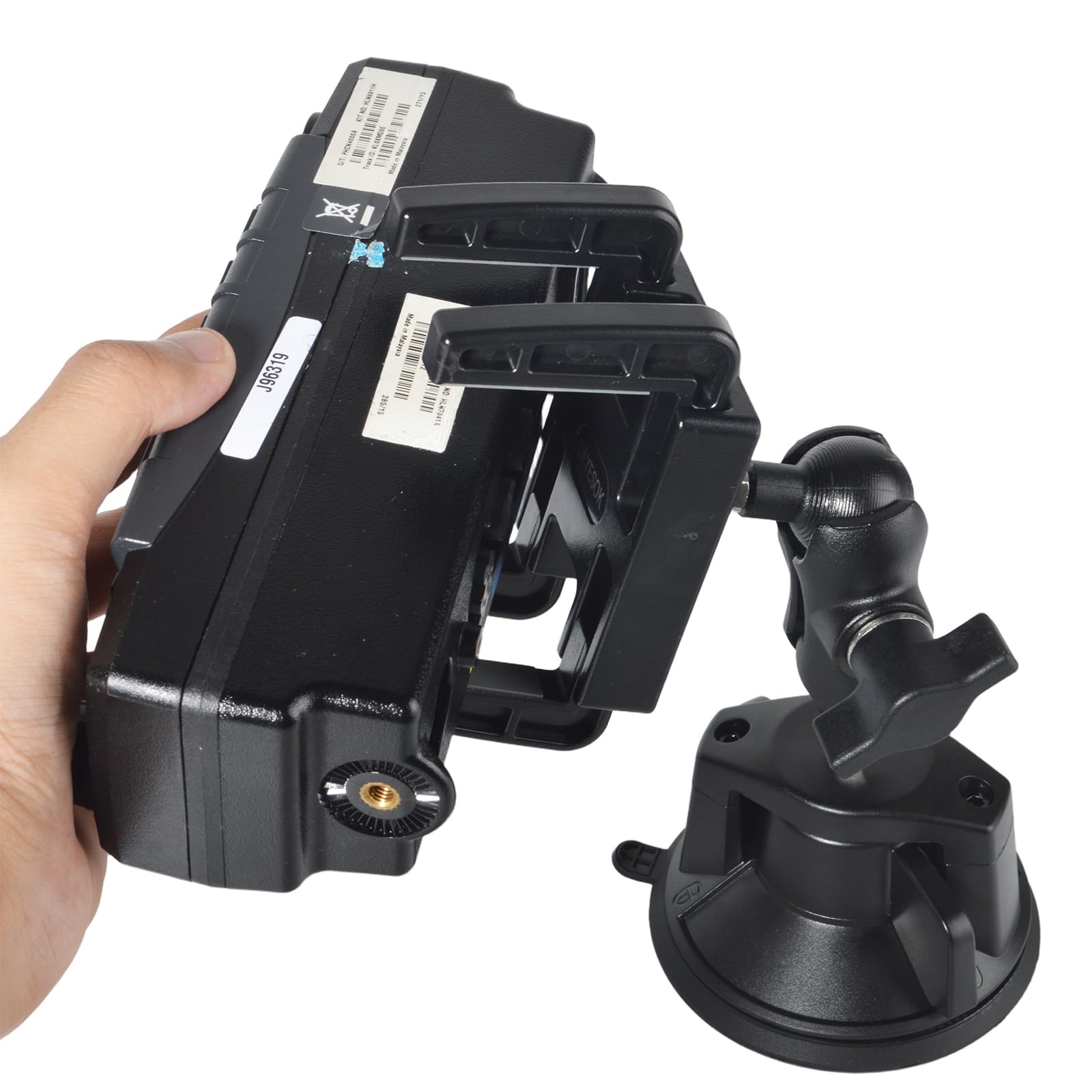 Support de Fixation Amovible pour Radio CB et Ham, Ventouse Robuste pour Tableau de Bord ou Pare-Brise