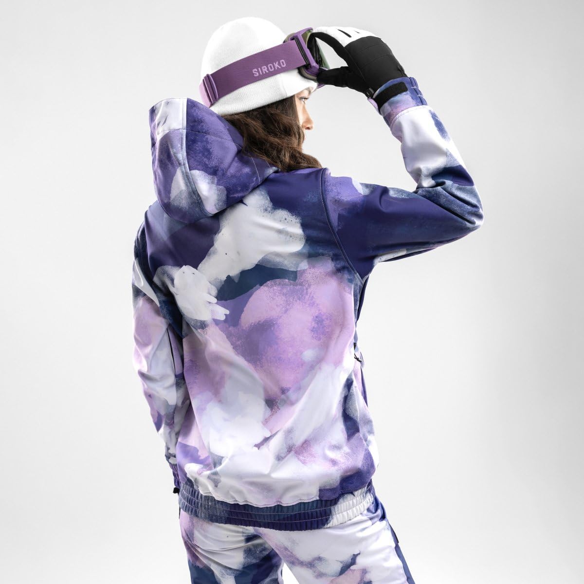 SIROKO Chaqueta para snowboard/esquí esquí y nieve W3-W Cloudmont Multicolor