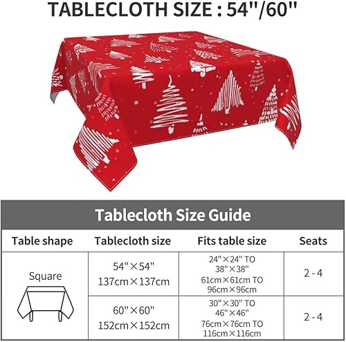 Vista 210 de AEIOAE Mantel cuadrado para el día de San Valentín de 60 x 60 pulgadas, mantel de corazones de amor, mantel de San Valentín, tela de poliéster