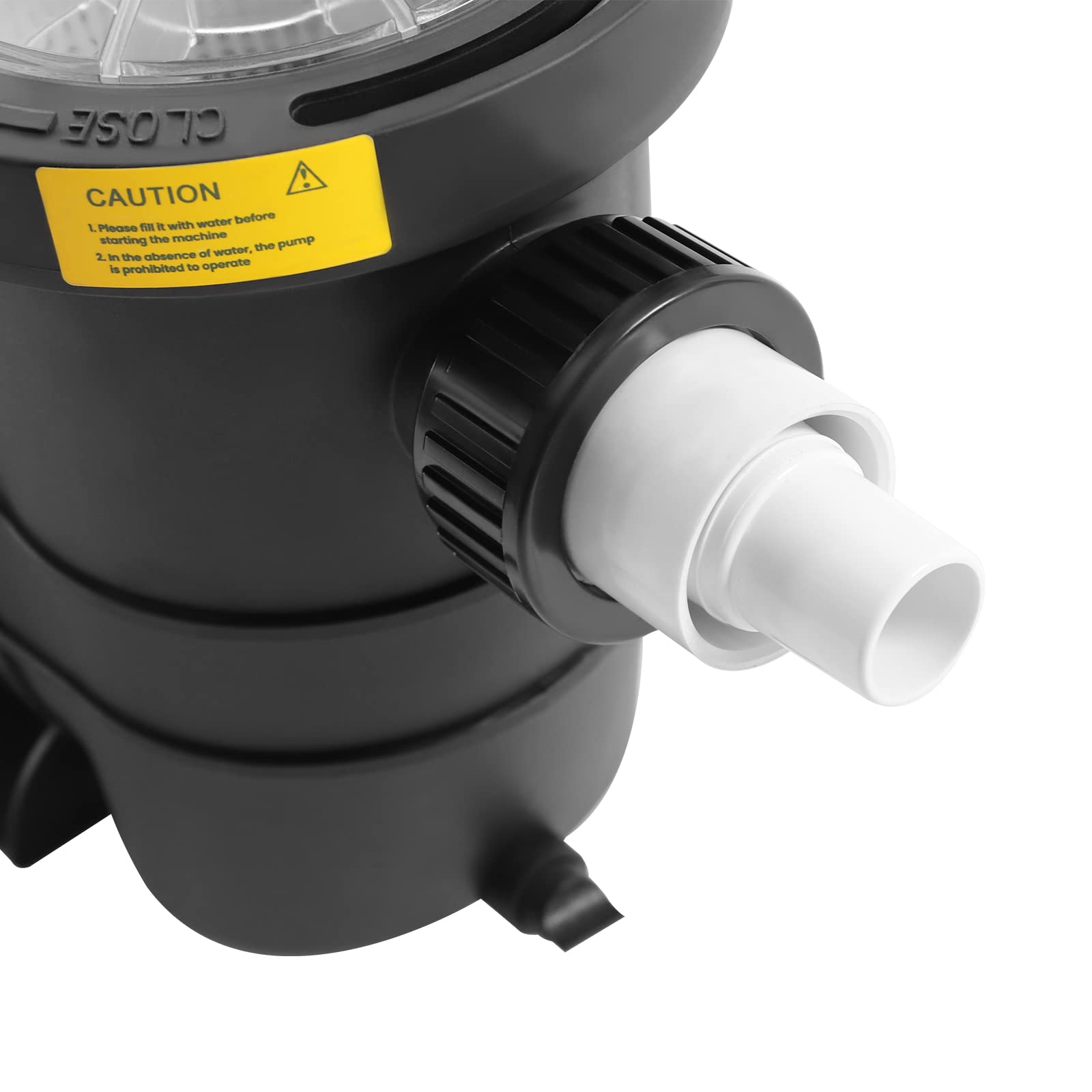 Bomba de Agua de Gasolina, Bomba de Agua Sucia, Bomba de Agua Bomba de Piscina eléctrica Potente de 1,5 HP, cebado de 110-120 V/220-240 V de Doble Voltaje en Piscina con 1/2"