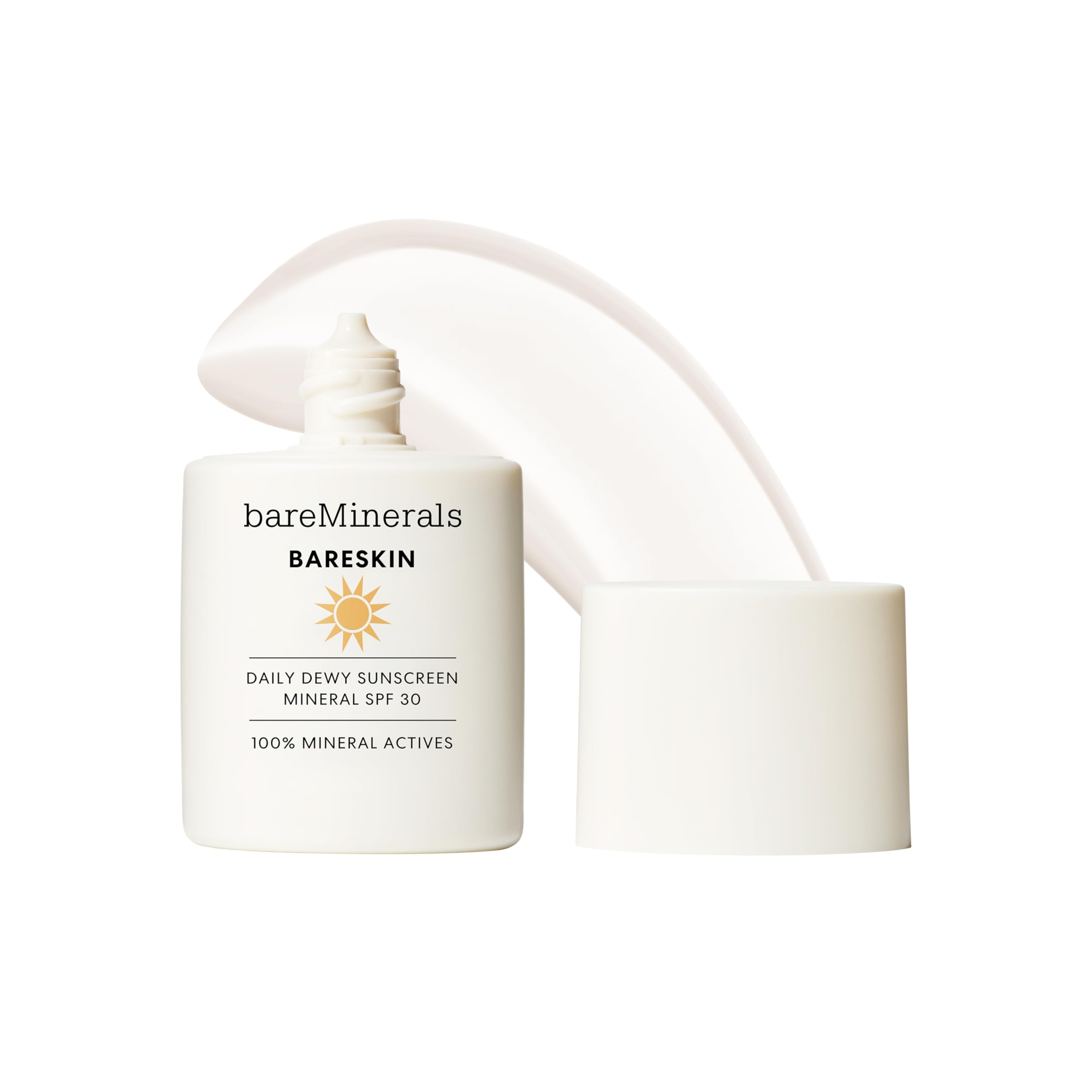 bareMinerals BareSkin Daily Dewy Mineral Sunscreen, 1 oz 01 Sheer Untinted