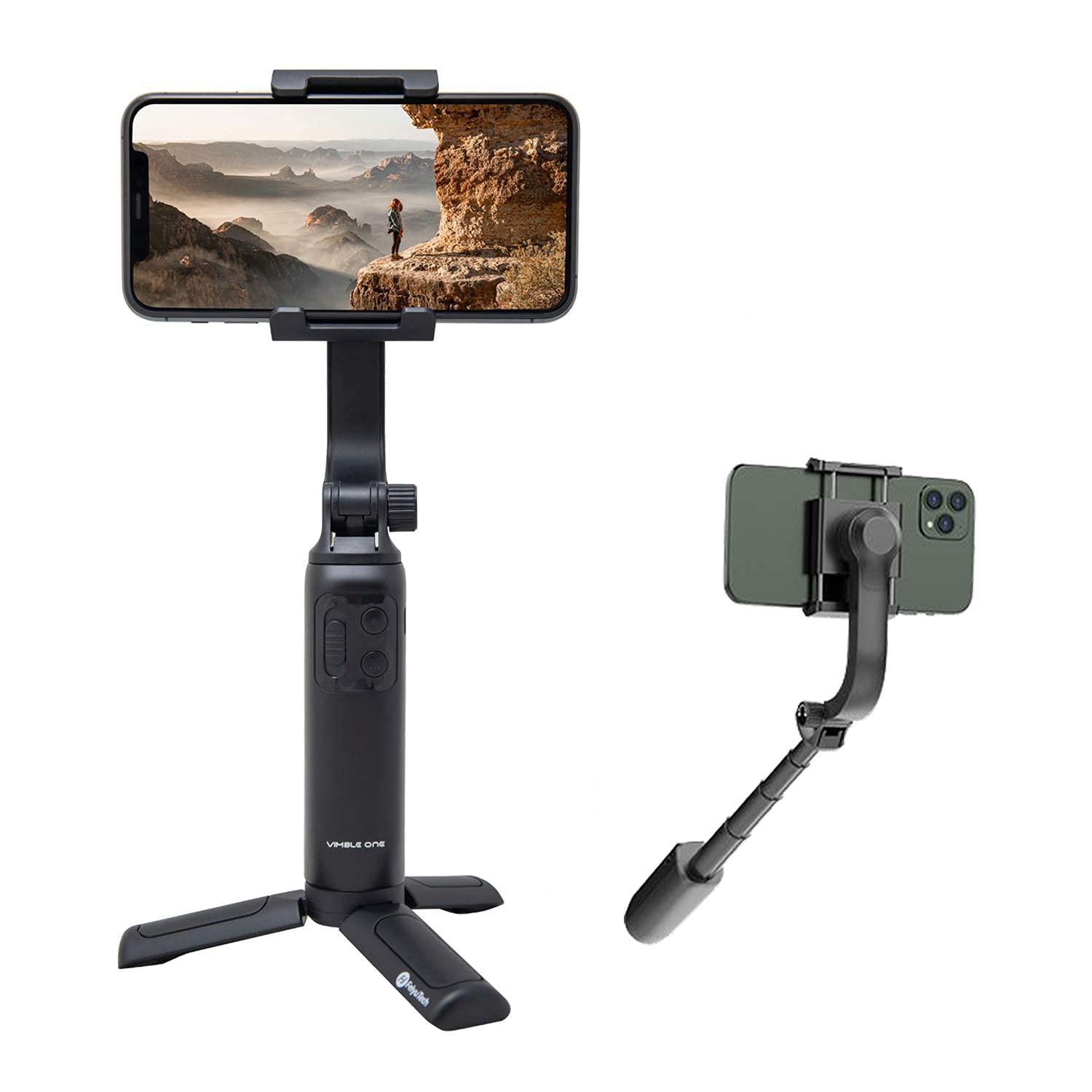 スマホアクセサリー Feiyu Tech   VIMBLE OnE Amazon.co.jp: FeiyuTech Vimble Oneジンバル片手持ち単軸