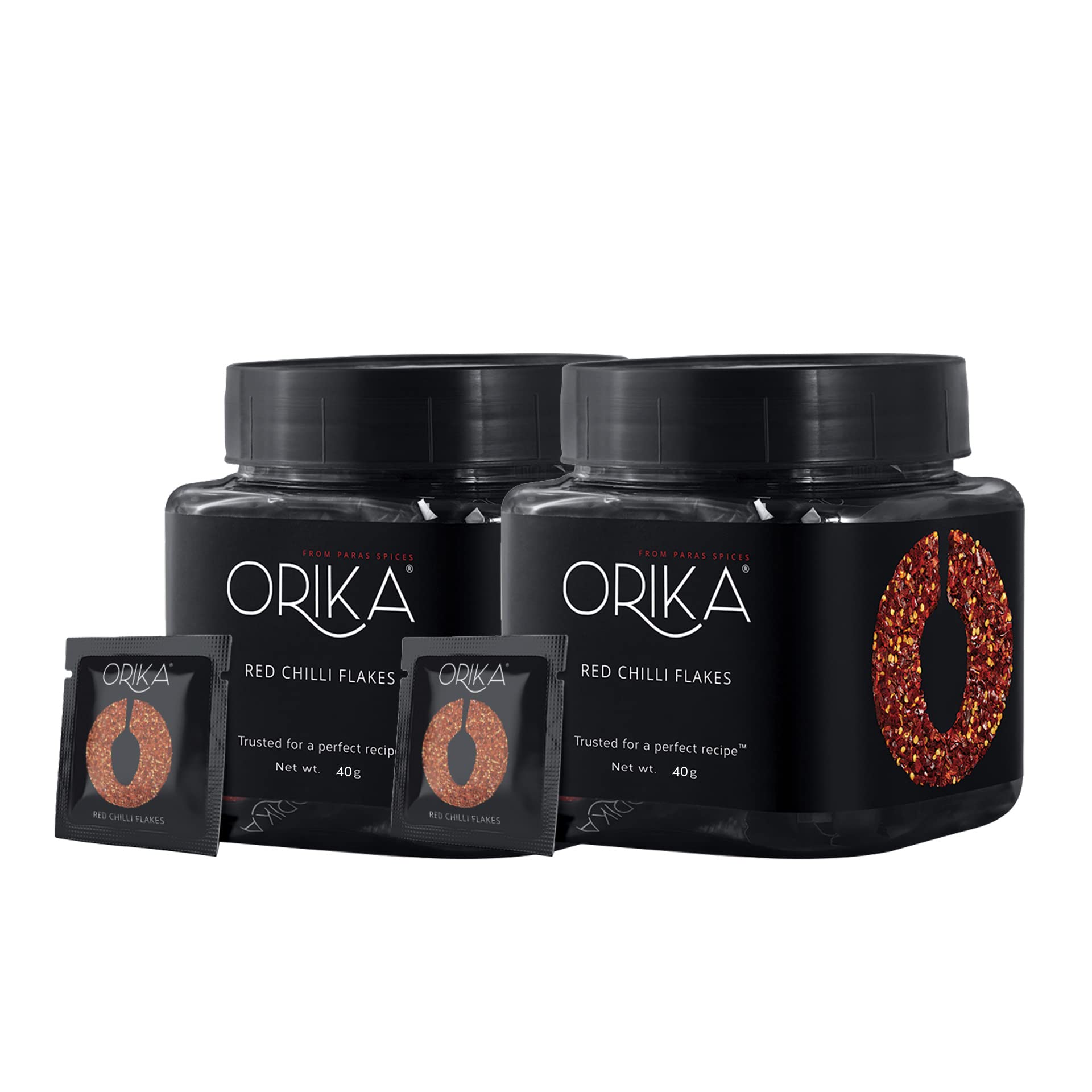 Orika Red Chilli Flakes 40G (Pack Of 2) | Ideal Seasoning For Pizza, Pasta And Garlic Bread | No Artificial Flavours And Colours, 80 Gram (B09PNLZ9XC) Amazon Price History, Amazon Price Tracker