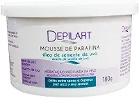 Mousse de Parafina 180g - Óleo semente de uva DEPILART