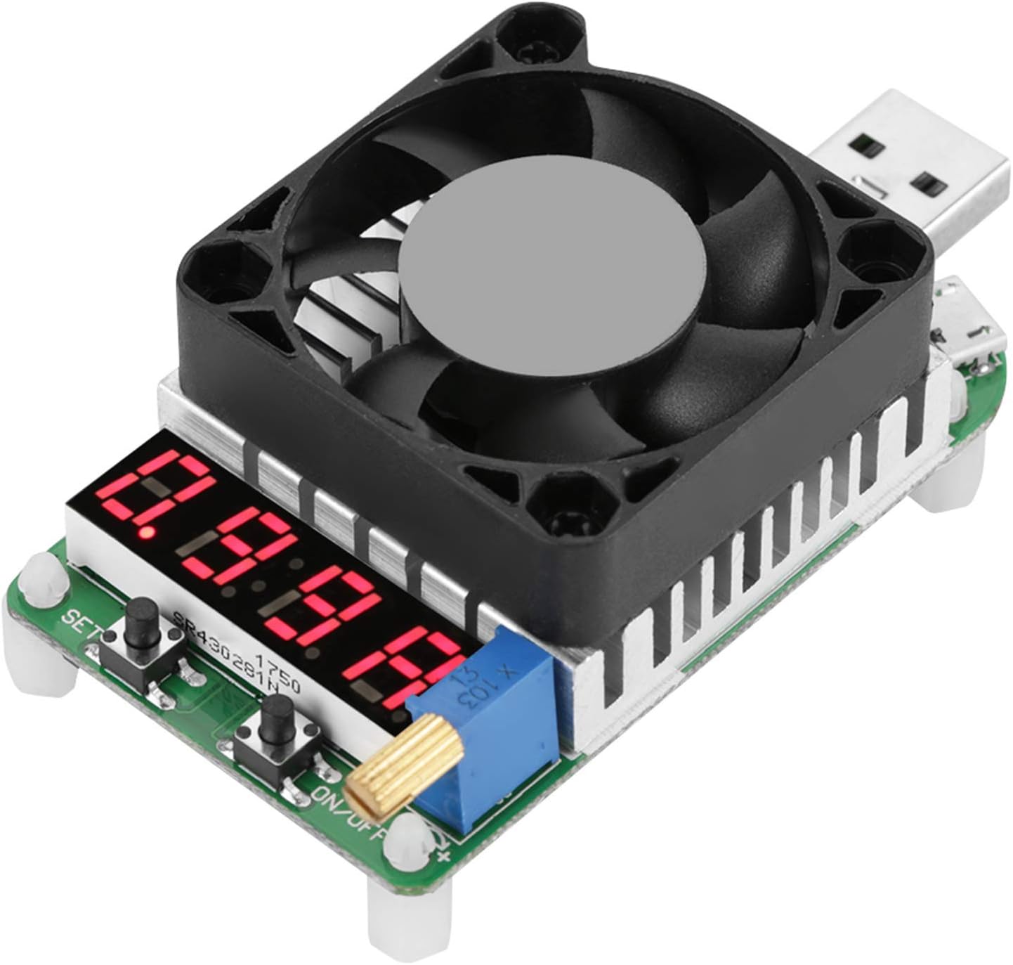 USB Electronic Load Discharge Tester High Performance Intelligent Battery Test Device Adjustable Resistor Voltage Current Meter for Charger Power Supply Device Manufacturers
