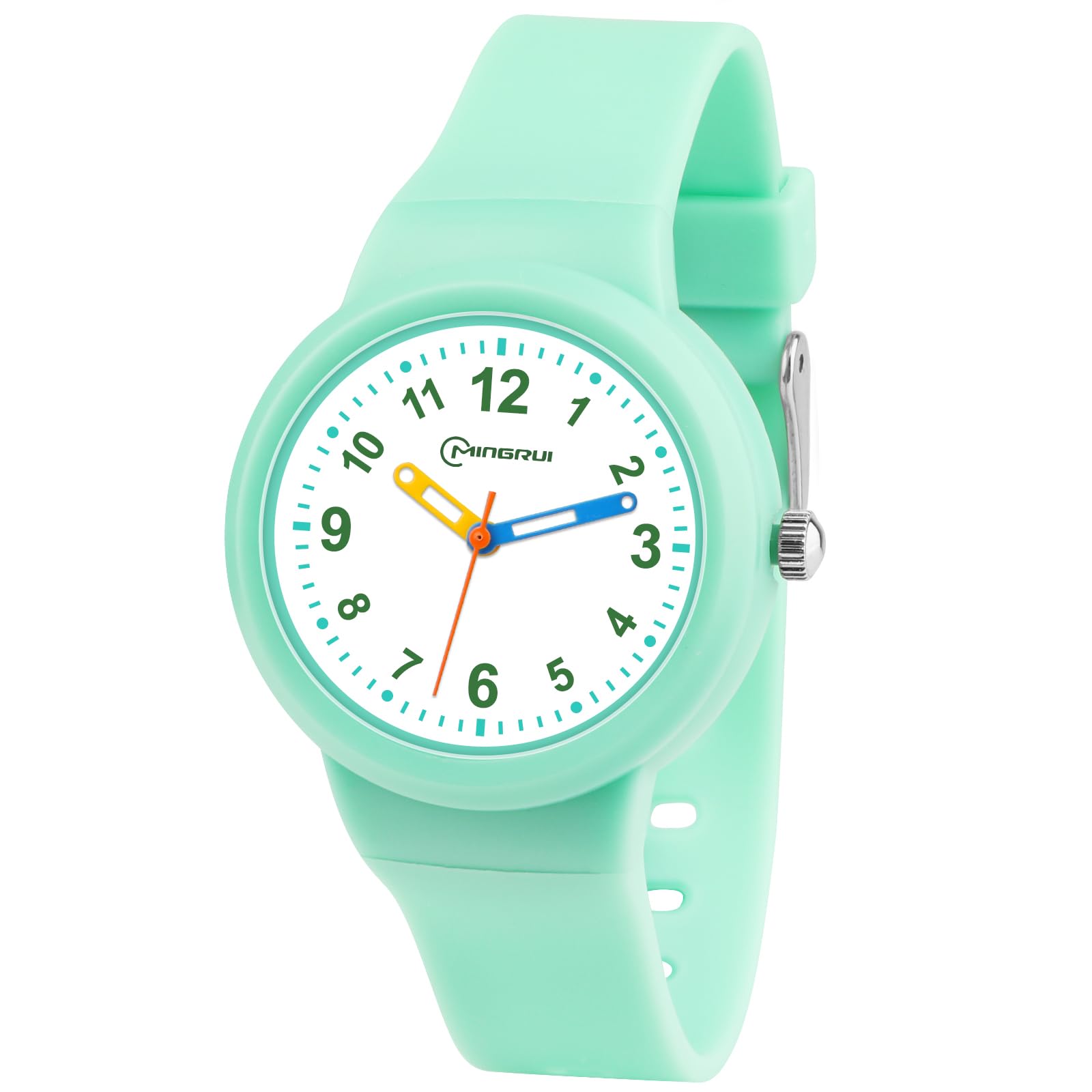 Edillas Kids Analog Watch for Girls Boys, Children Waterproof Learning Time Wristwatch Easy to Read Time for Child
